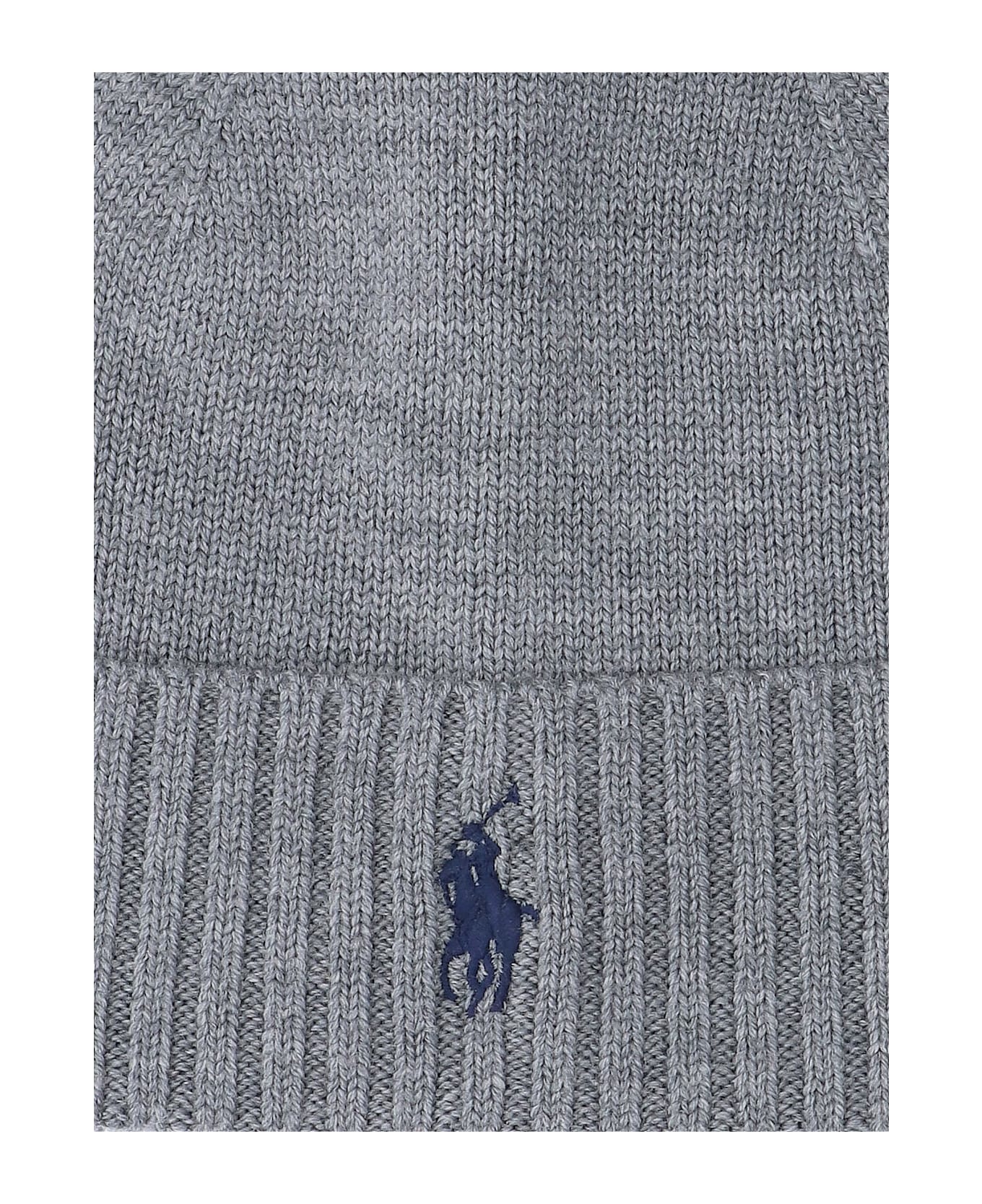 Polo Ralph Lauren Logo Cap - Fawn Grey Heather