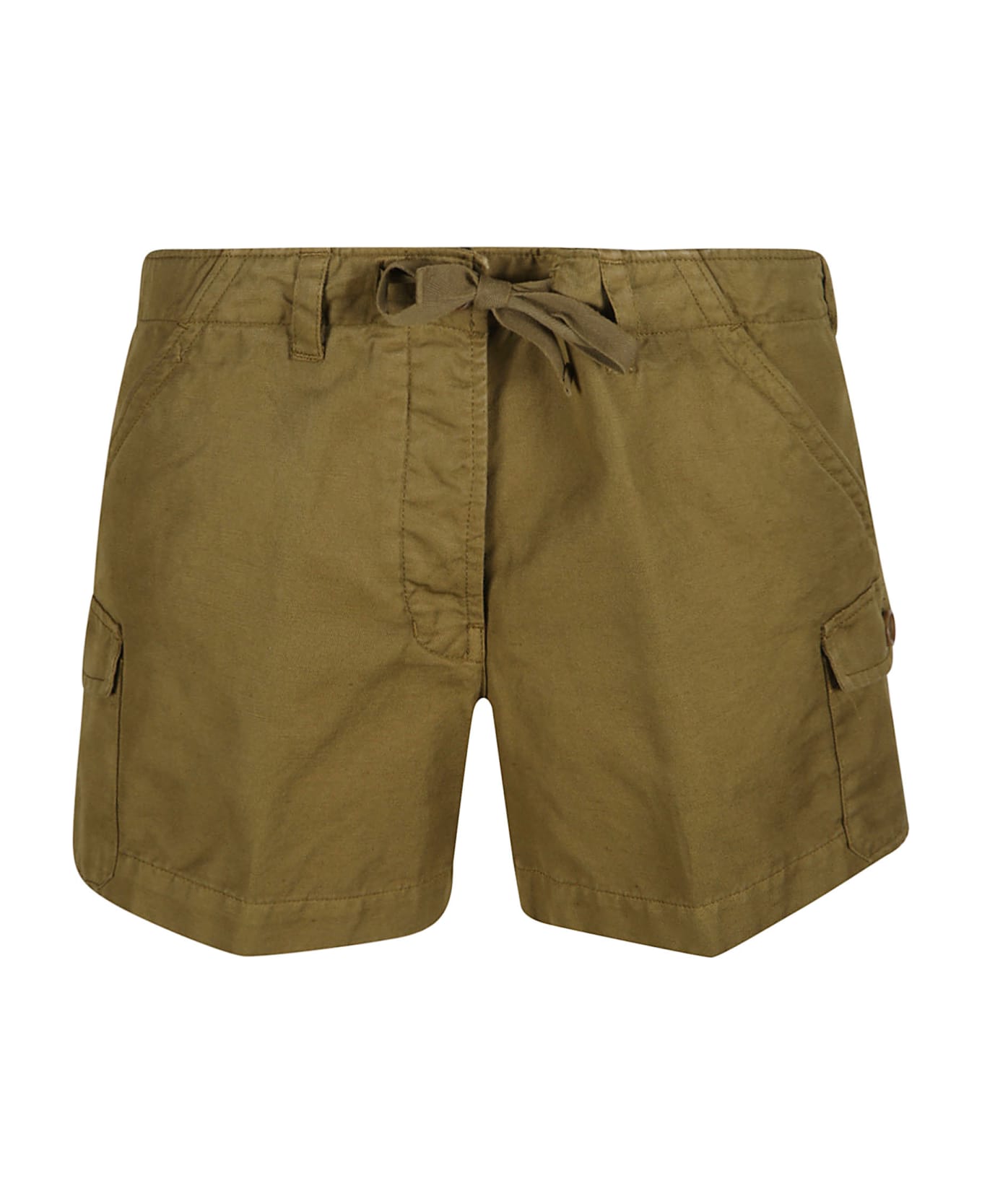 Aspesi Drawstringed Shorts - Green