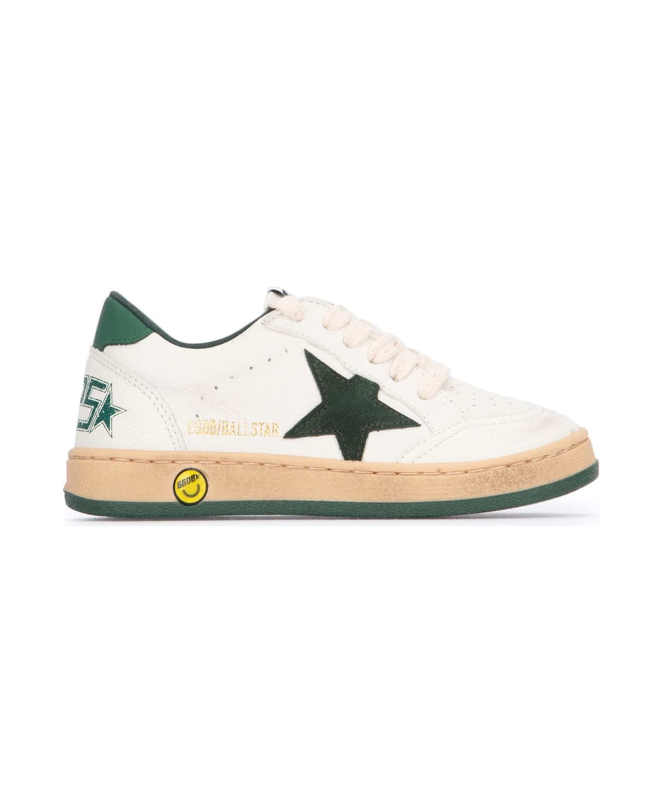 Golden Goose Sneakers - WHITEGREEN