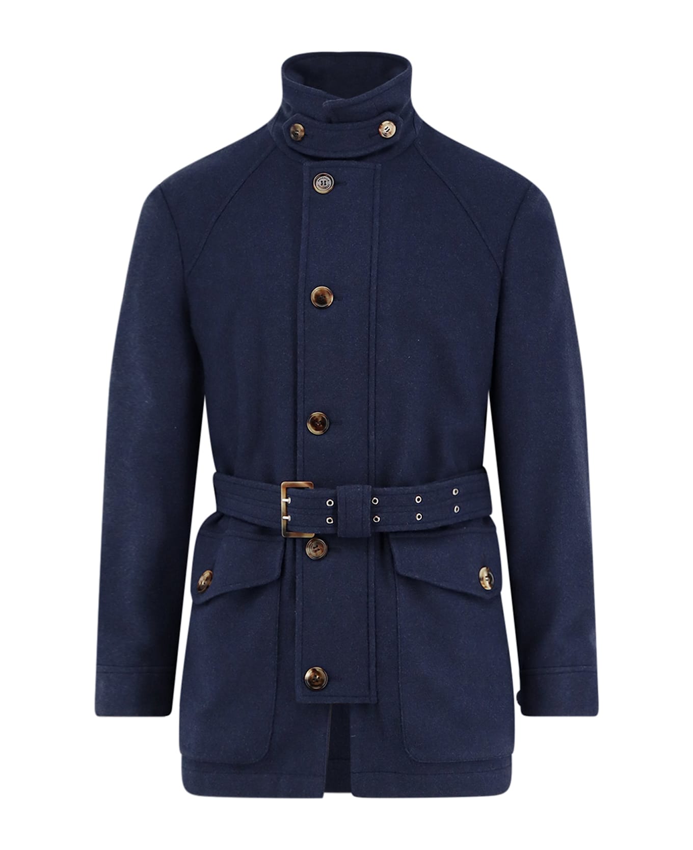 Brunello Cucinelli Saharan Lightweight Water-repellent Cashmere Jacket - Blue