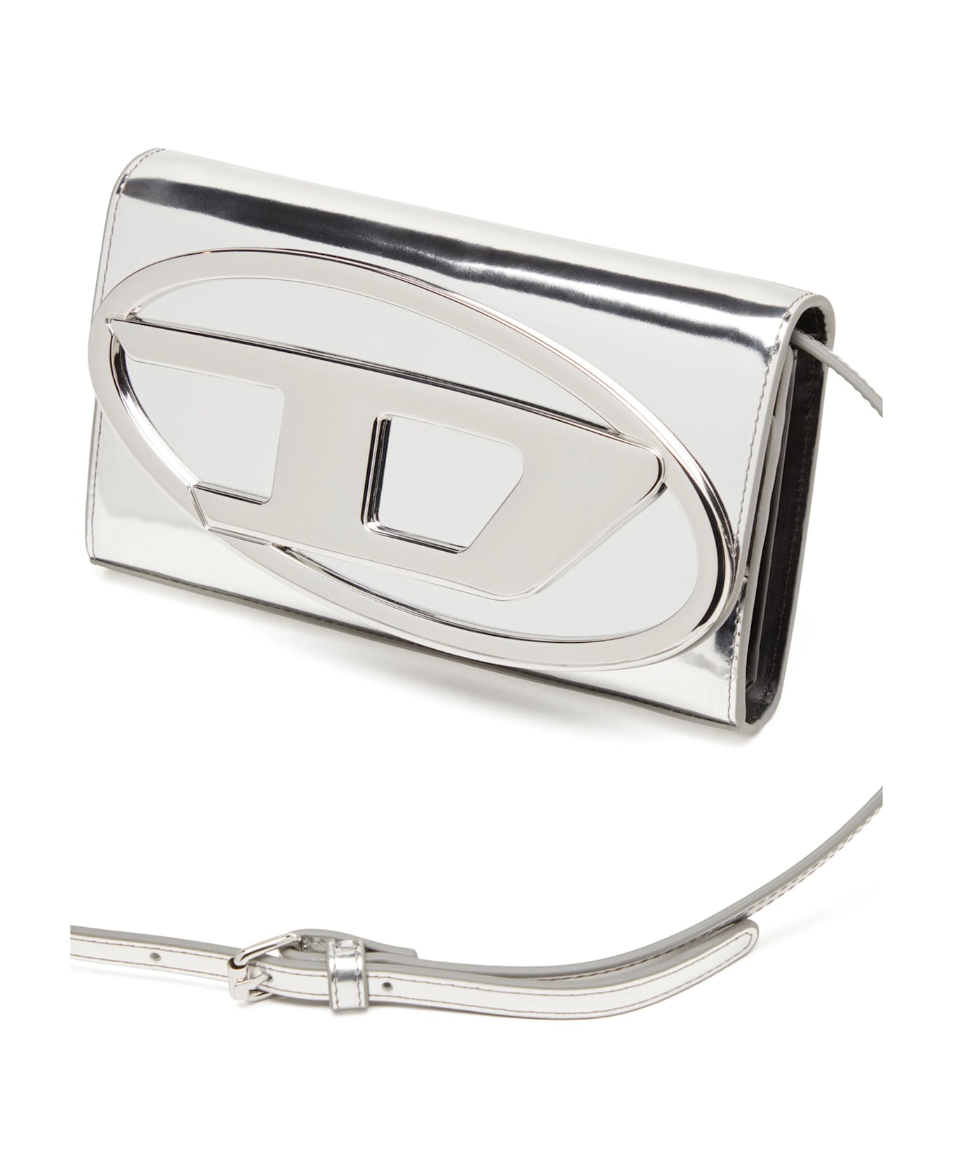 Diesel Silver 1dr Wallet - Silver
