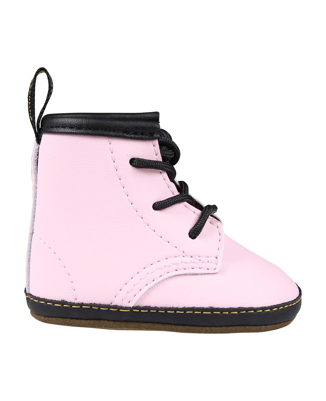 Dr. Martens Black Boots 1460 Auburn For Baby Girl - Pink