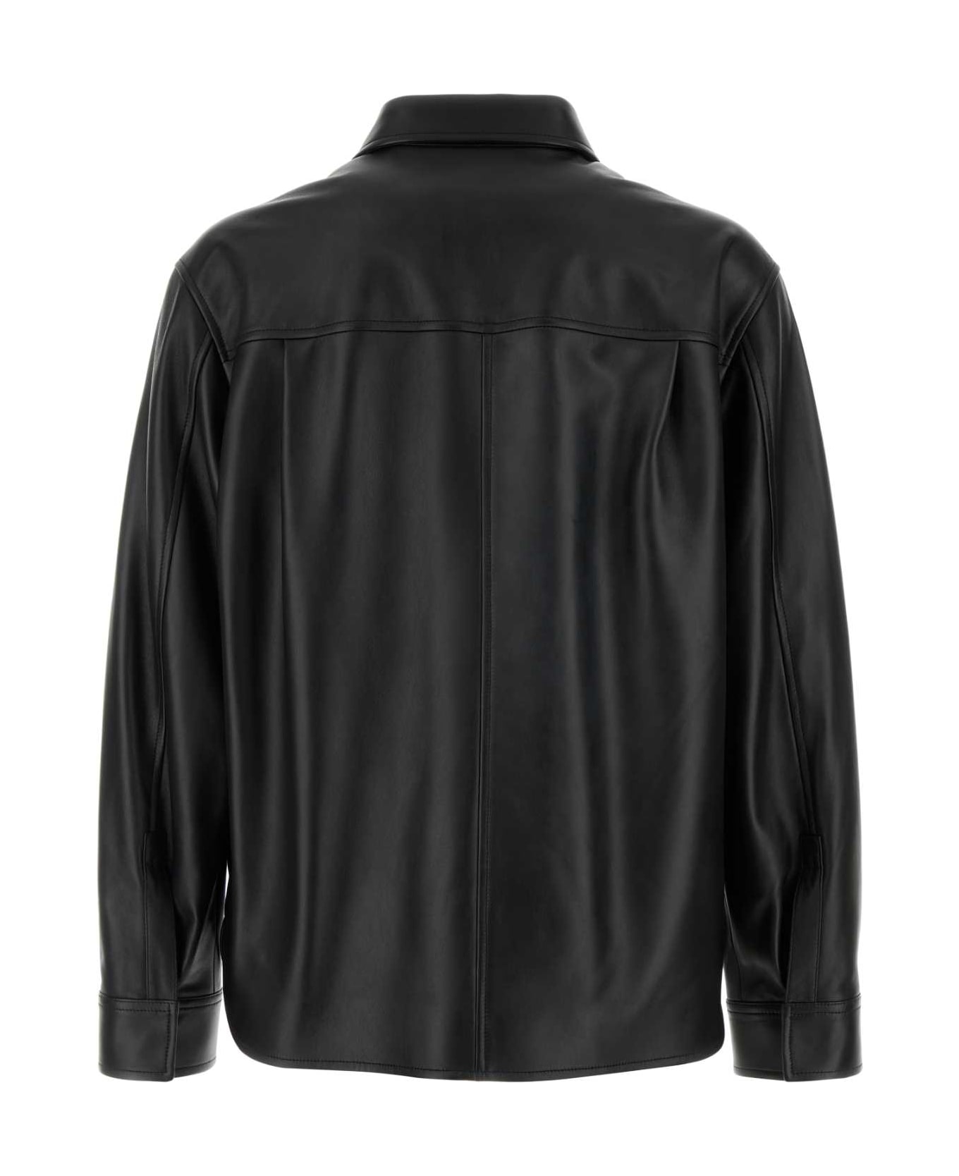 Loewe Black Wool Shirt - BLACK