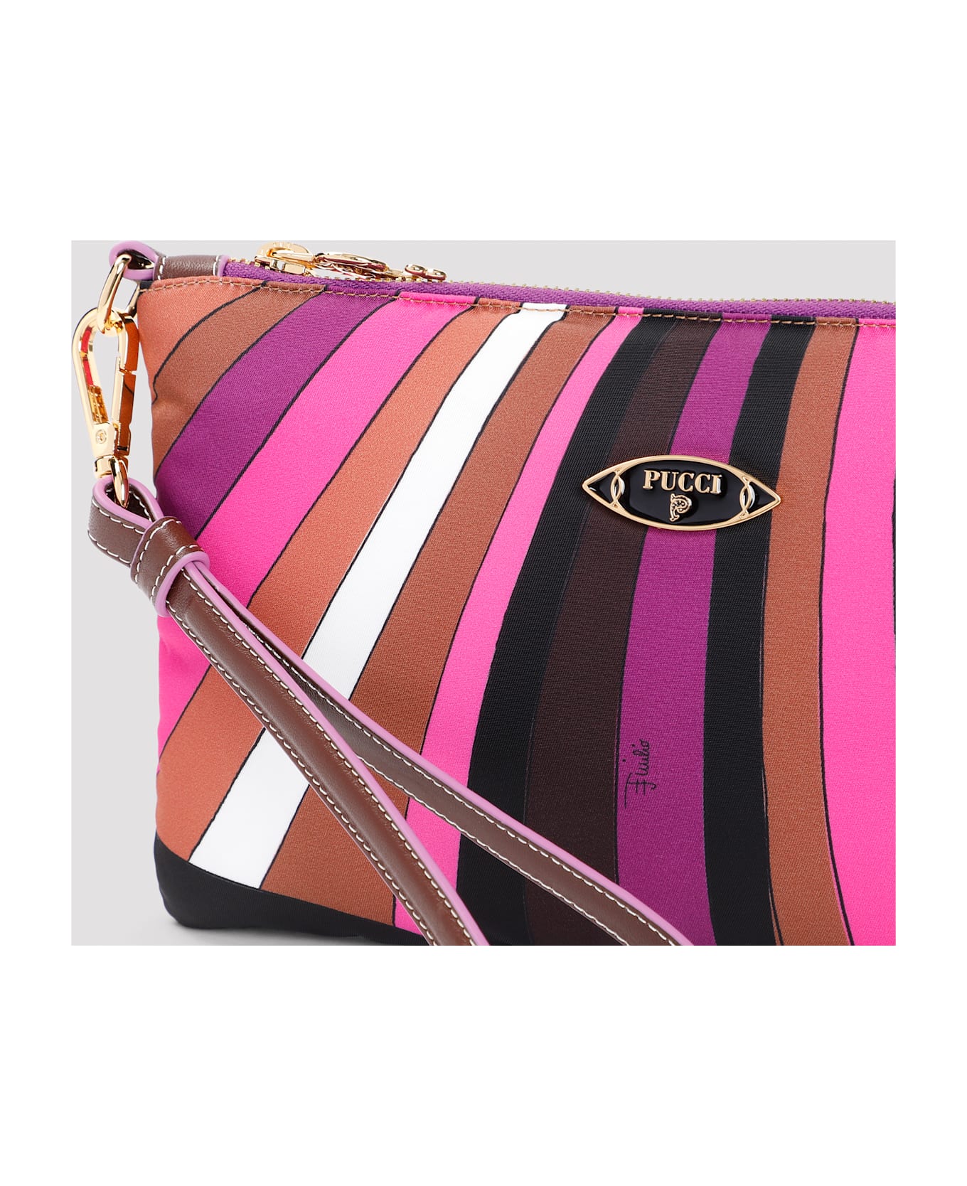 Pucci Yummy Clutch - Fuxia Marrone