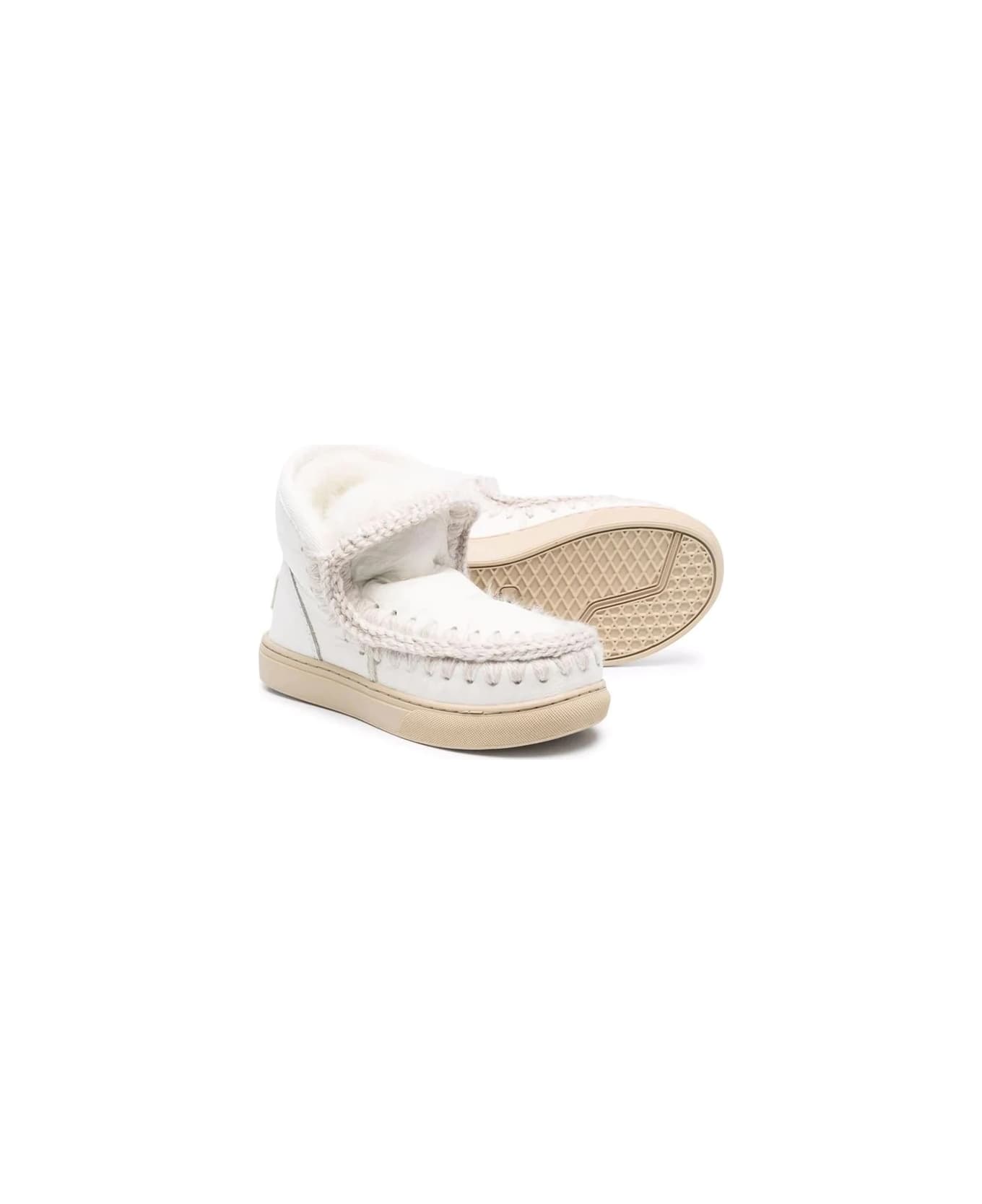 Mou White Eskimo Sneakers - White