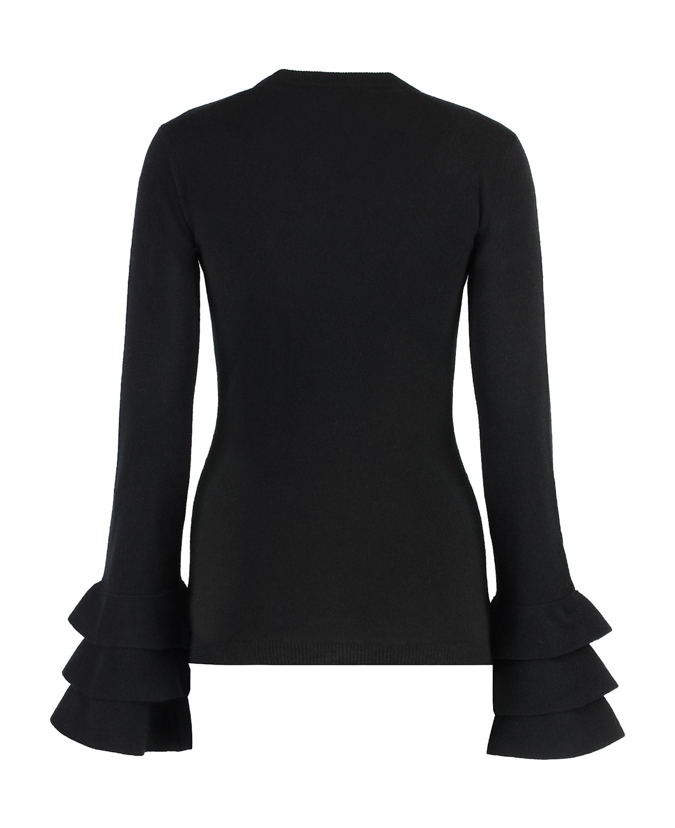 Valentino Le Noir - Virgin Wool Sweater - black