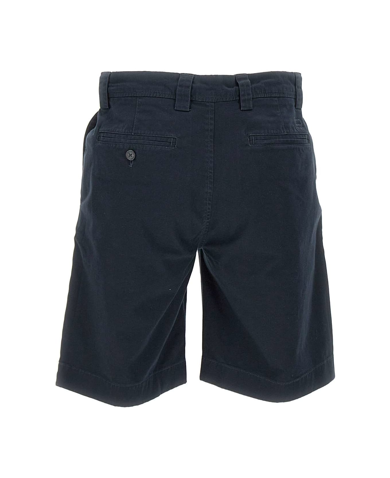 Woolrich Cotton 'classic Chino Shorts' - BLUE