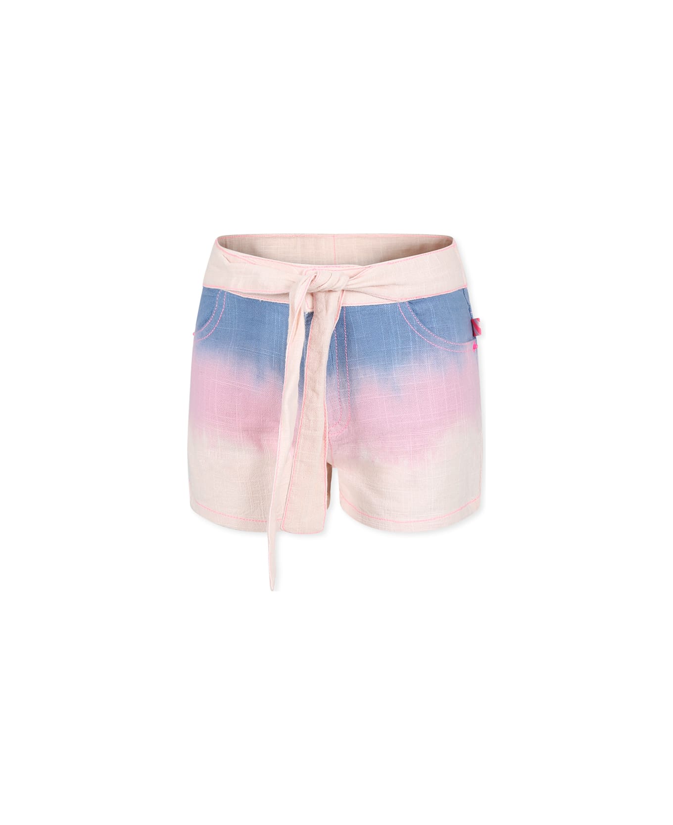 Billieblush Pink Shorts For Girl - Multicolor