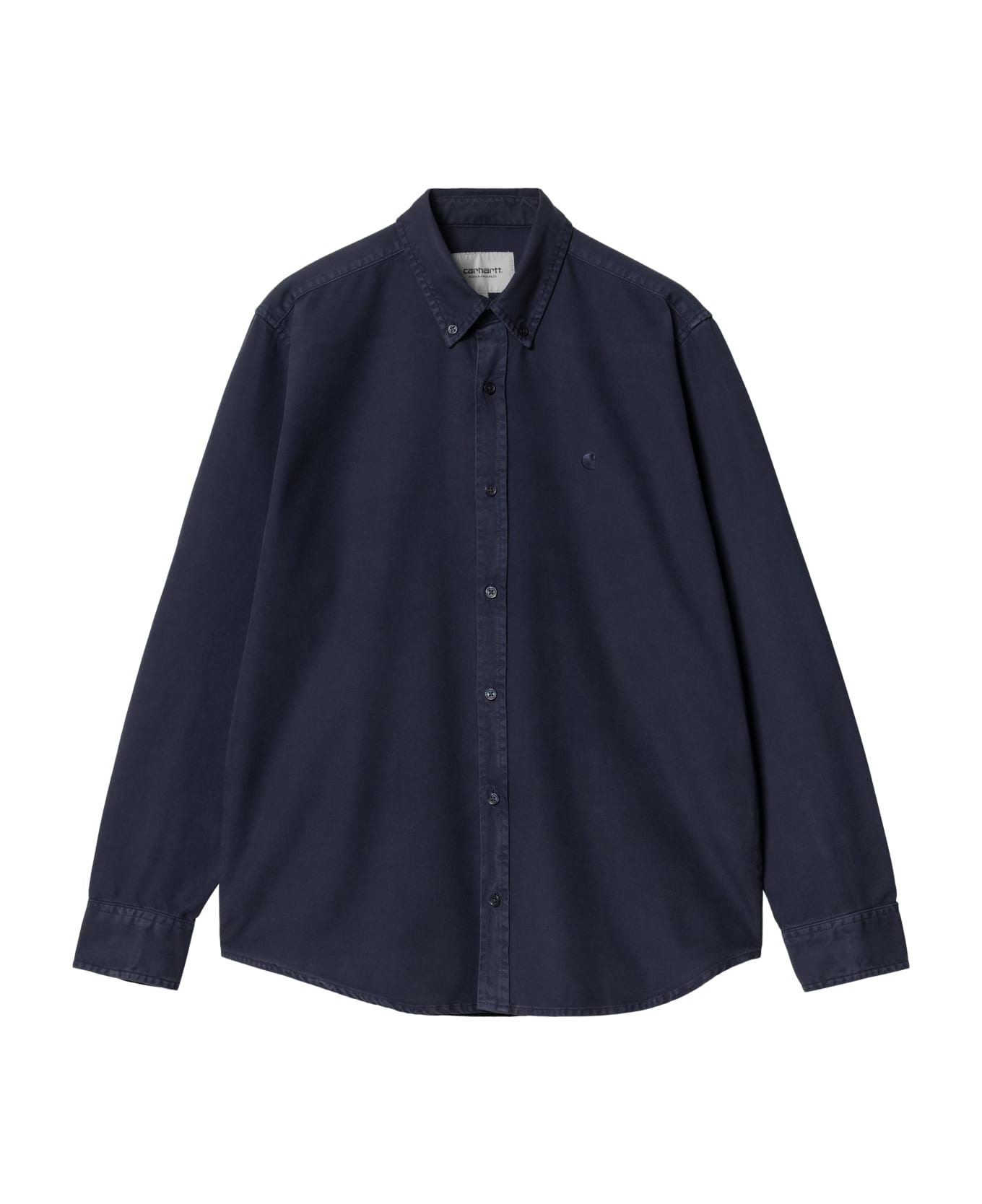Carhartt L/s Bolton Shirt - Lgd Air Force Blue
