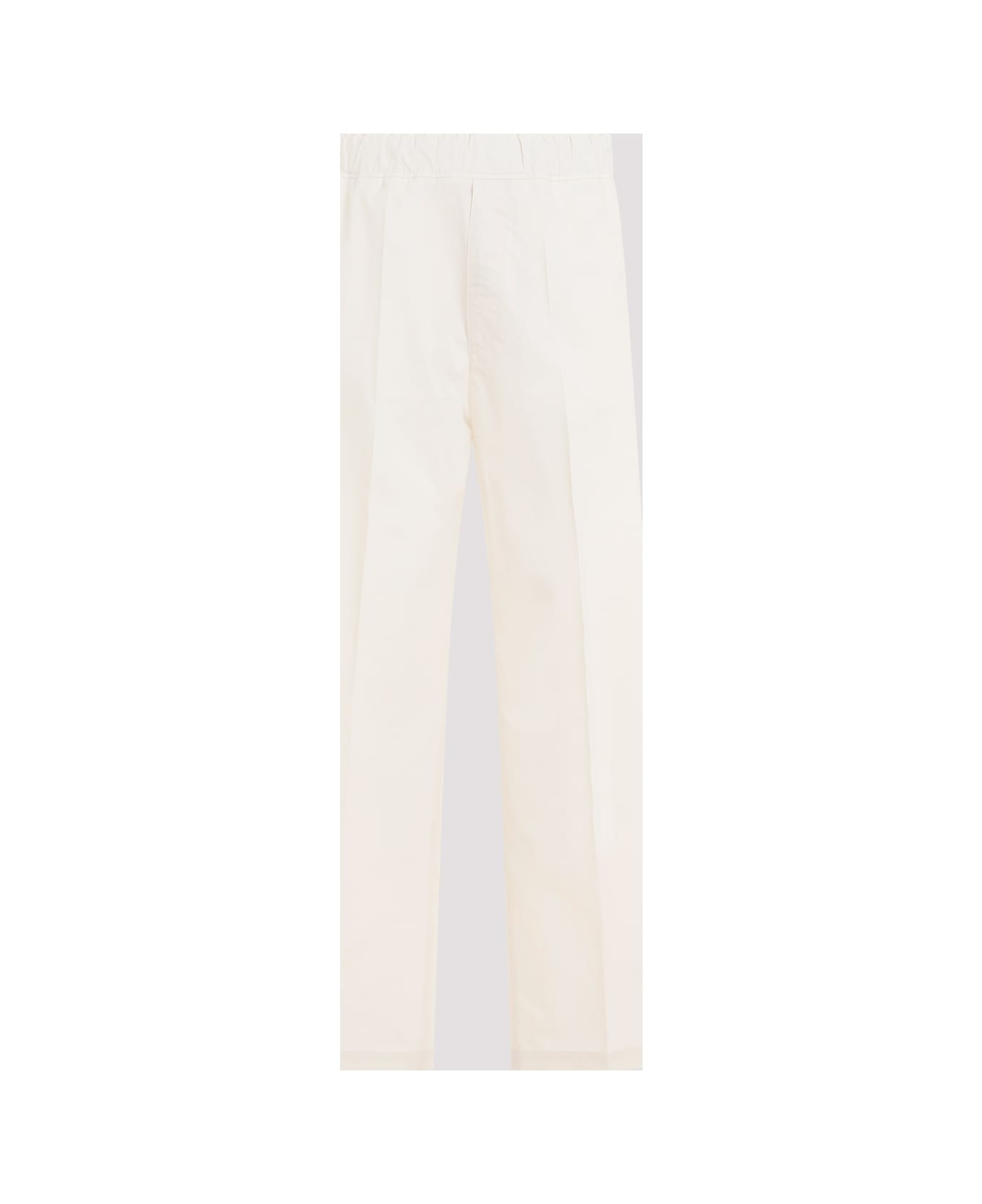 Moncler Cotton Track Pants - Ivory