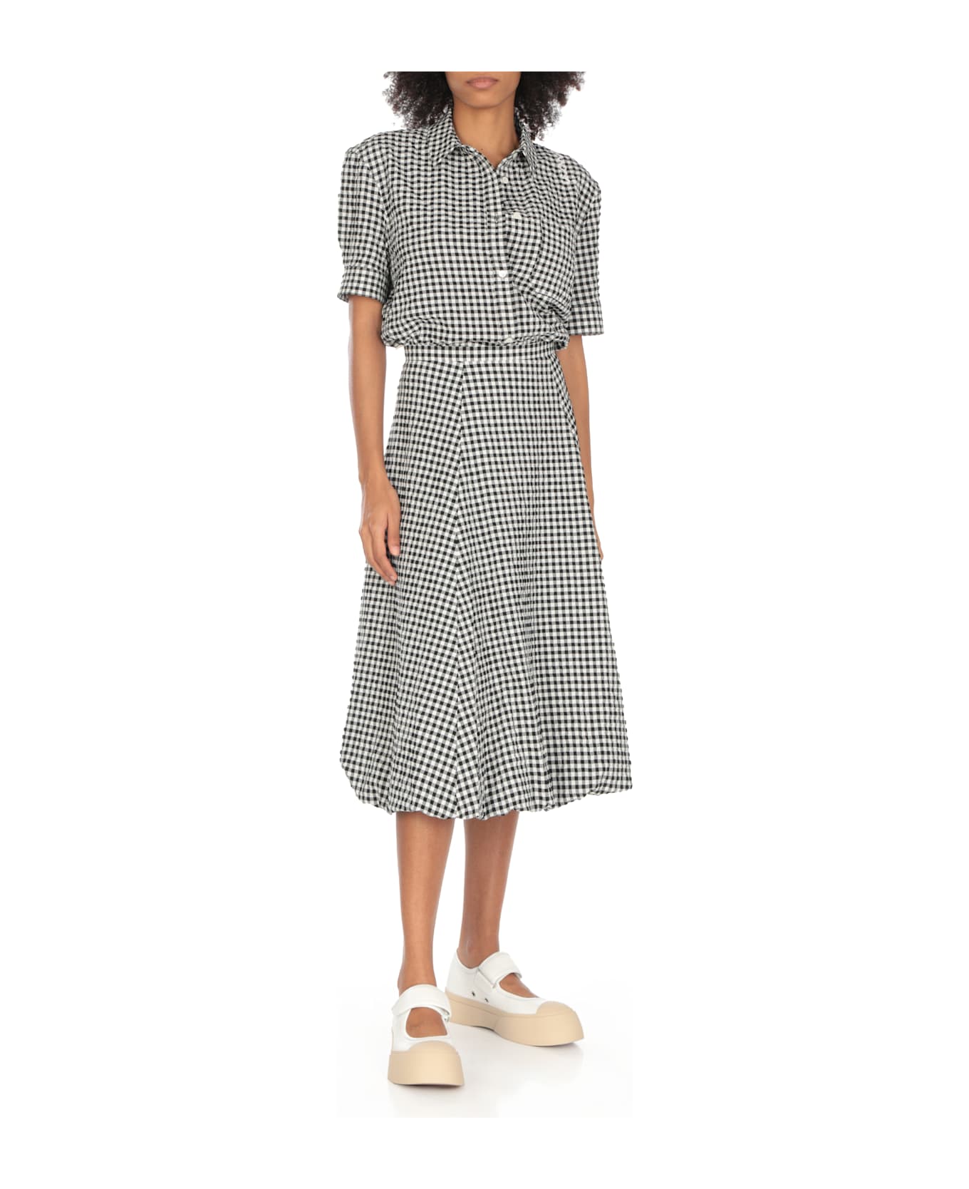 Marni Mary Jane Sneakers - White