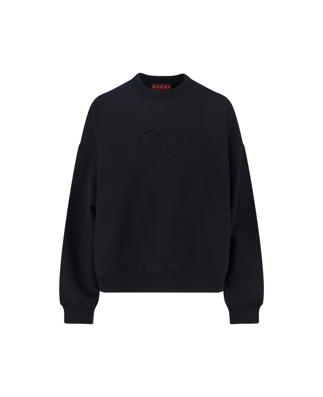 Gucci 
gg
 Crew Neck Sweatshirt - Black  