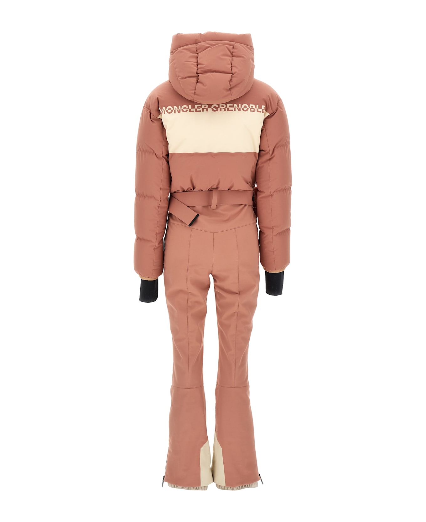 Moncler Grenoble Logo Ski Suit - Pink