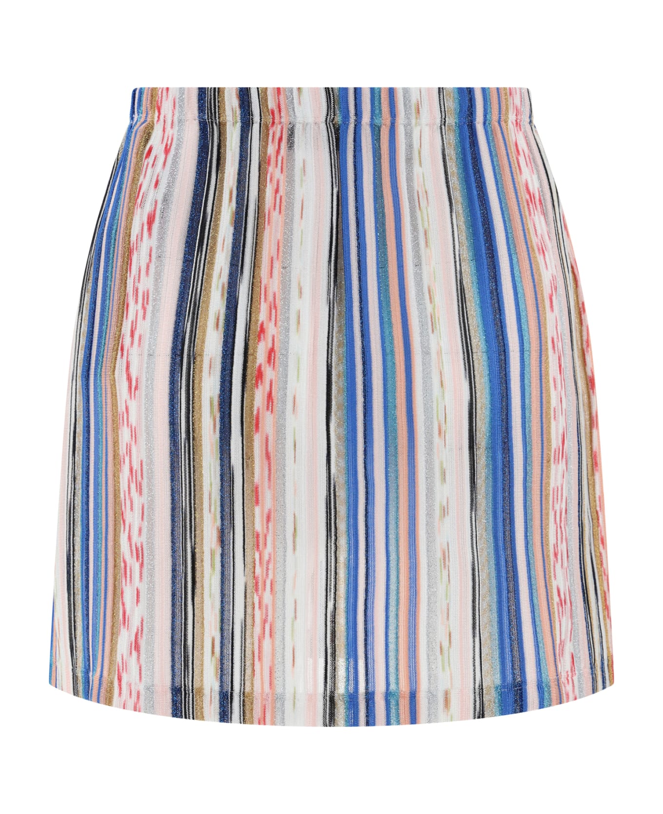 Missoni Beach Cover-up Miniskirt - Blue スカート