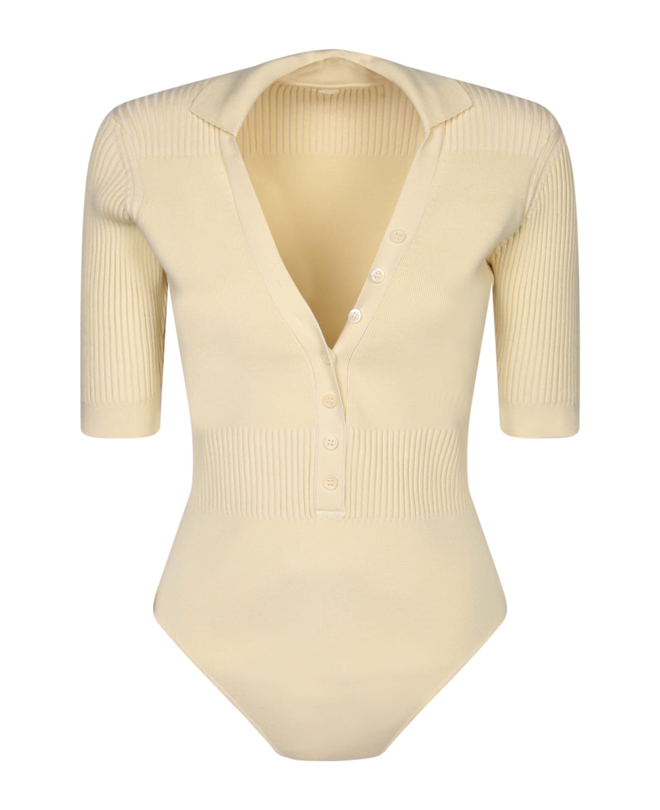 Jacquemus Yauco Yellow Bodysuit - Yellow