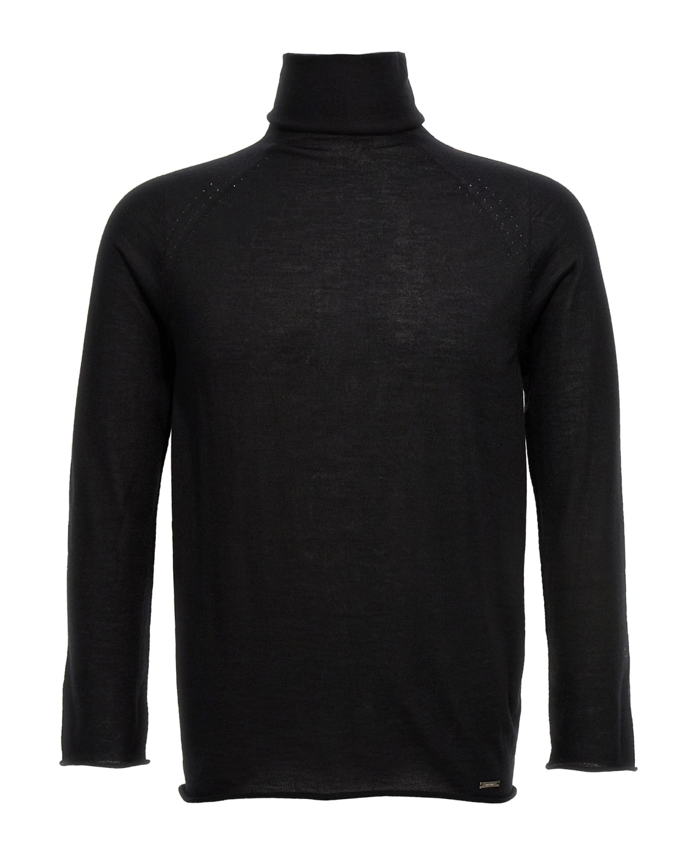 Kiton Turtleneck Sweater - Black  