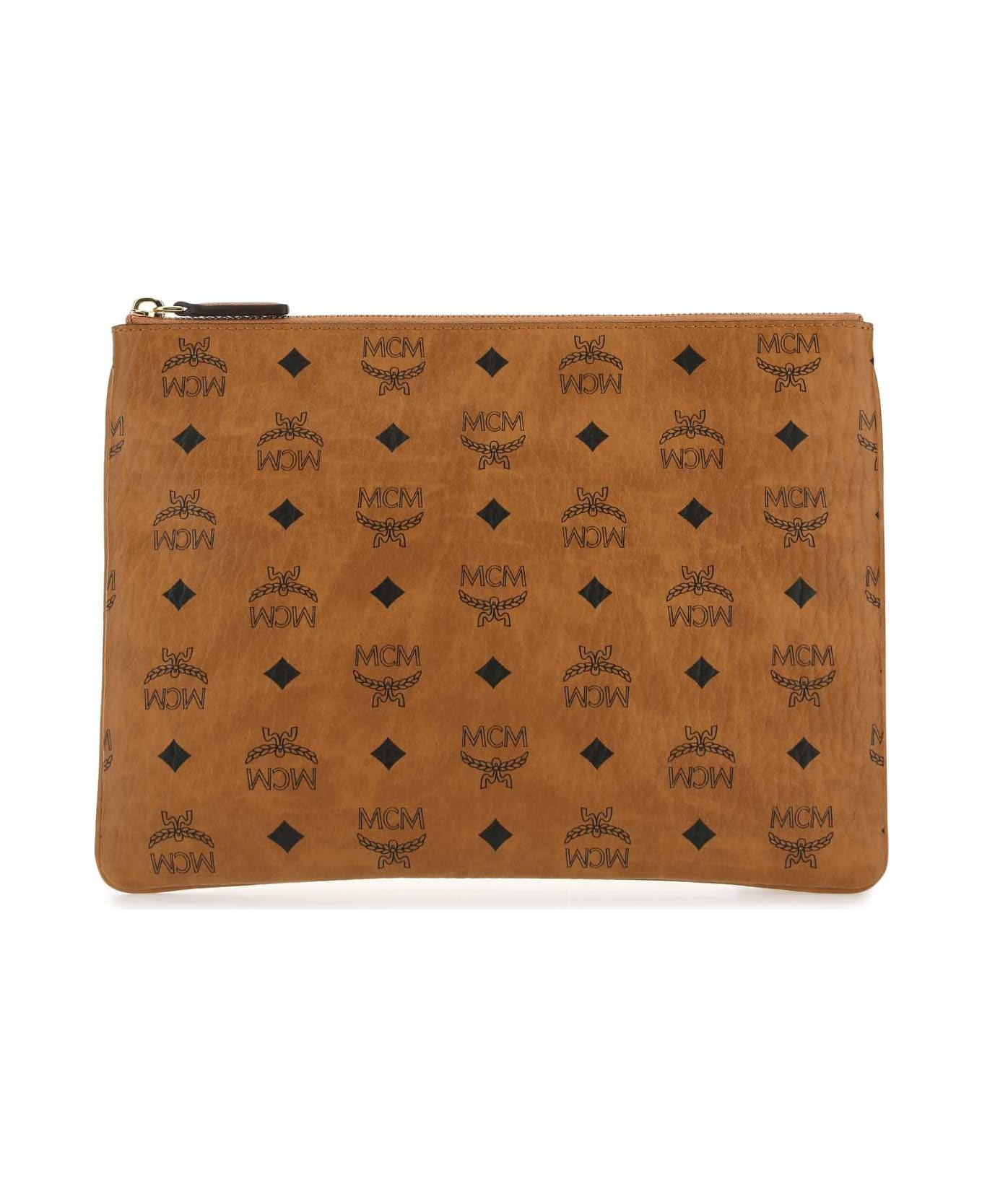 MCM Printed Canvas Pouch - CO