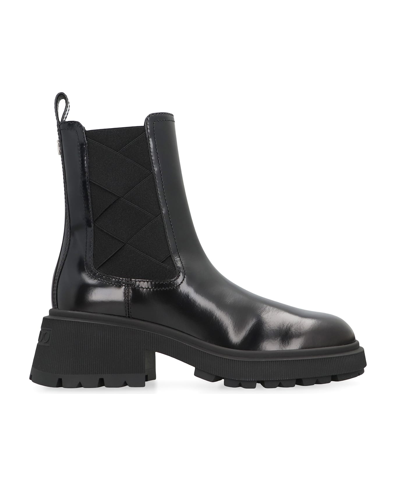 Jimmy Choo Louri Ankle Boots In Leather - black