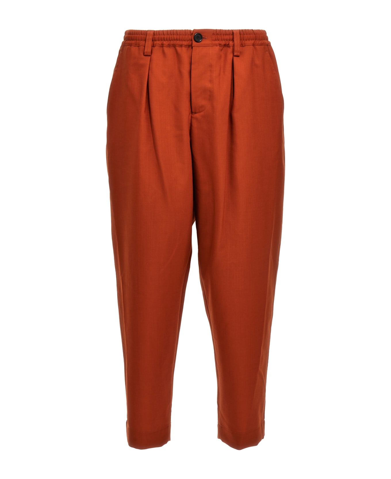Marni Wool Pants - Orange