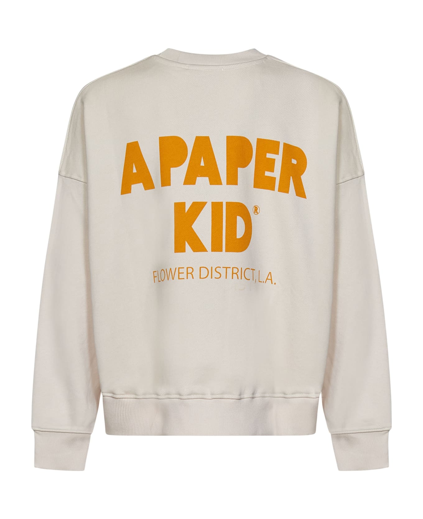 A Paper Kid Sweatshirt - Crema フリース