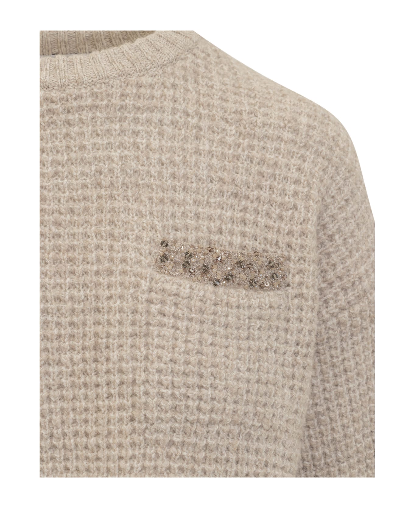 Brunello Cucinelli Crewneck Sweater - Marmo
