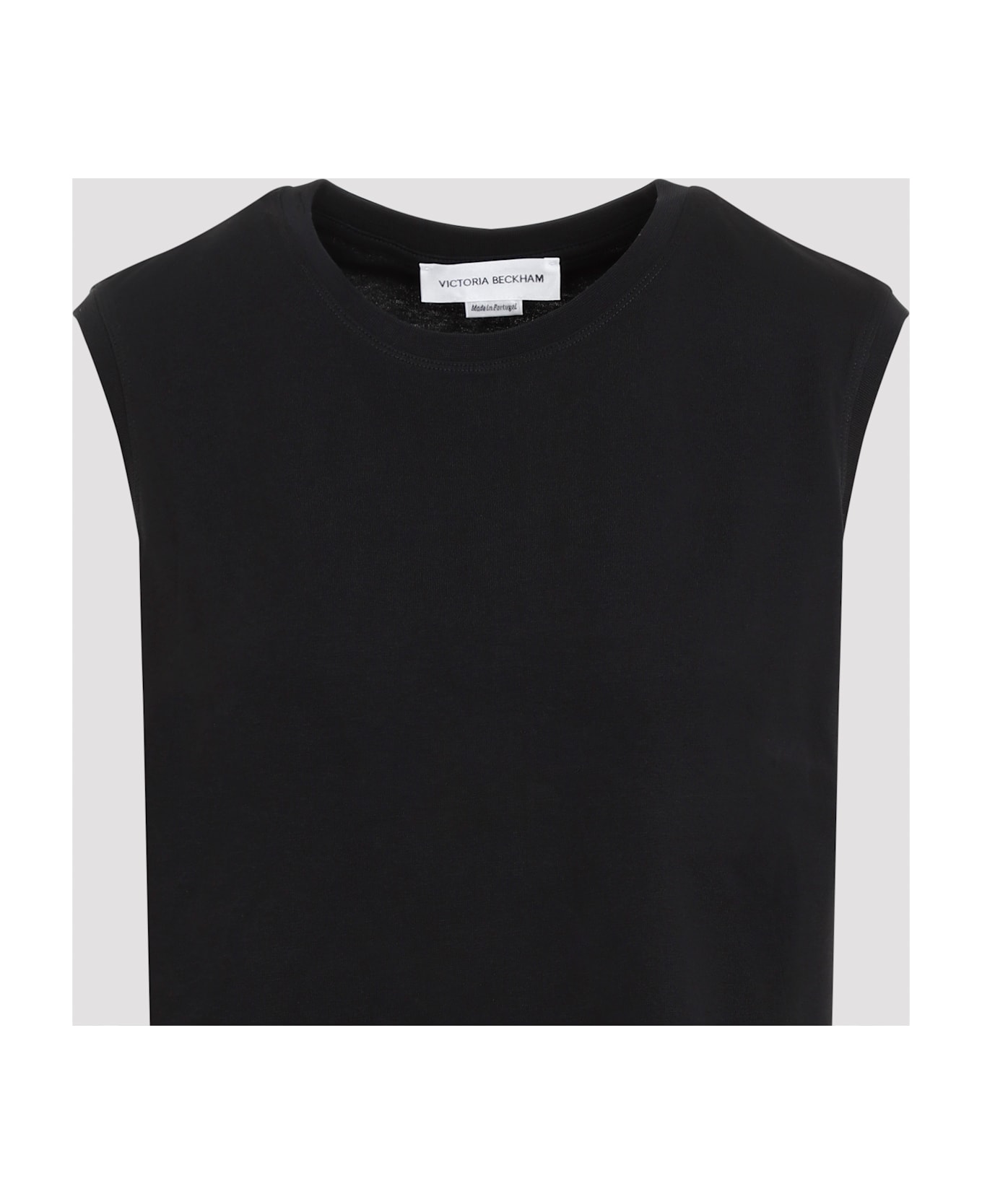 Victoria Beckham Sleeveless T-shirt - Black