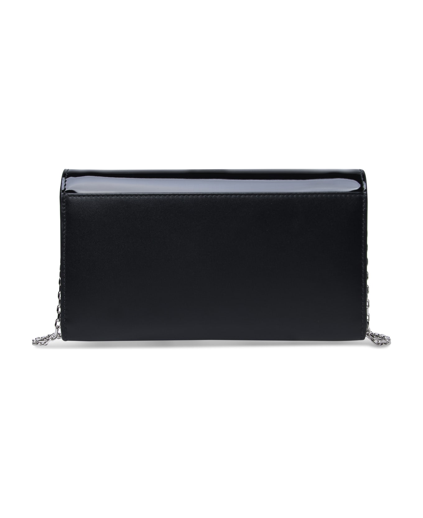 Maison Margiela Wallet With Chain Four Stiches - Black ショルダーバッグ