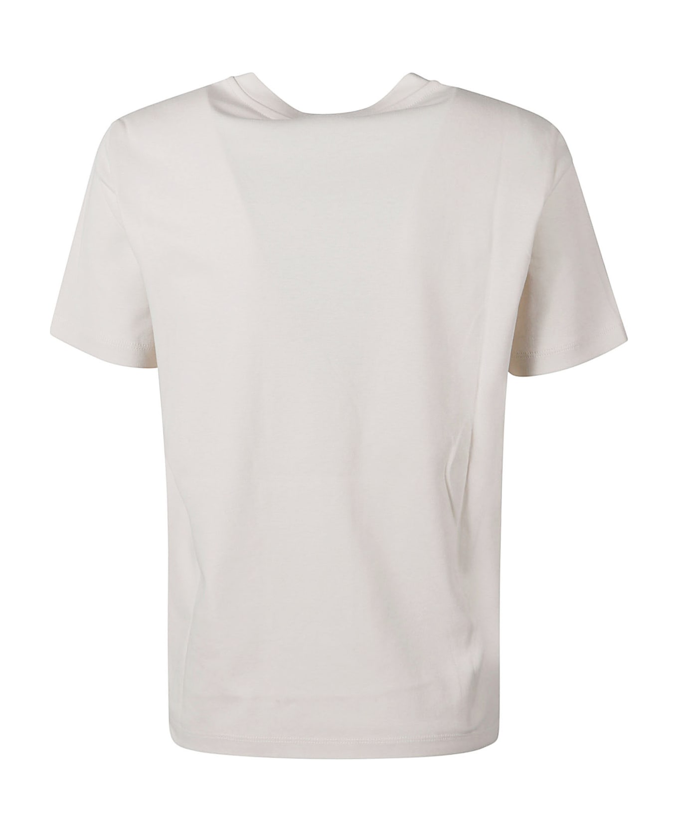 'S Max Mara Crewneck Short-sleeved T-shirt - Bianco