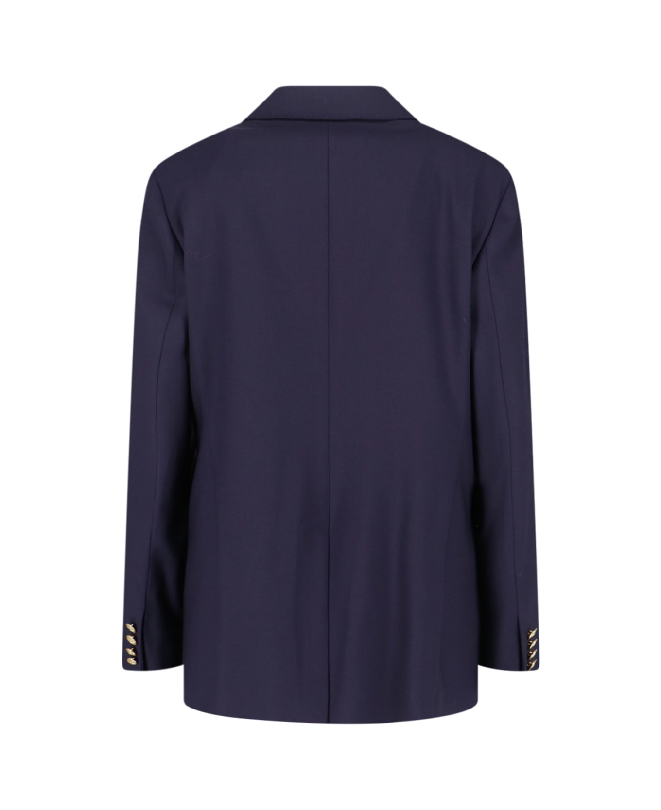 Polo Ralph Lauren Double-breasted Wool Blazer - Blue