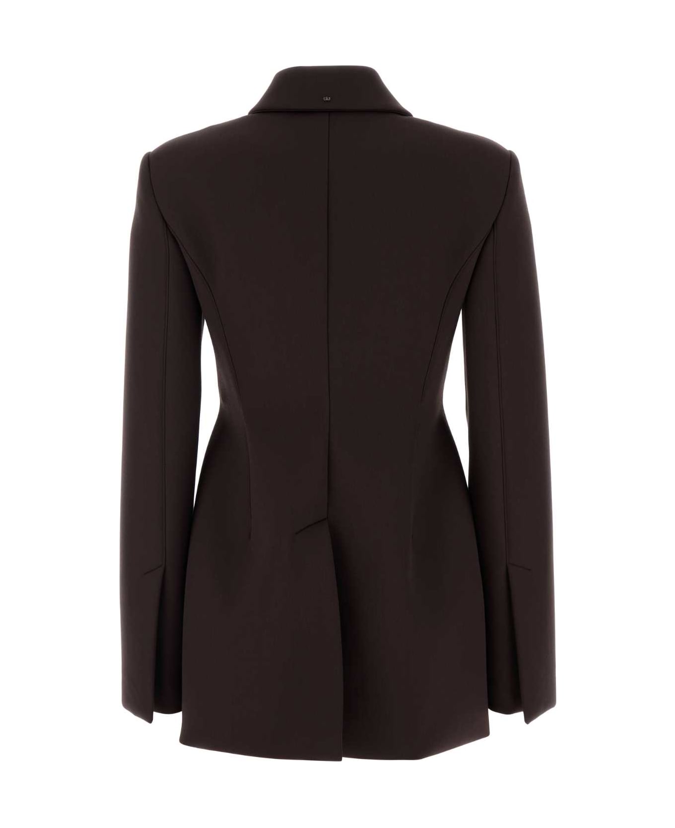 SportMax Aubergine Polyester Blend Bacio1234 Blazer - CAFFE`