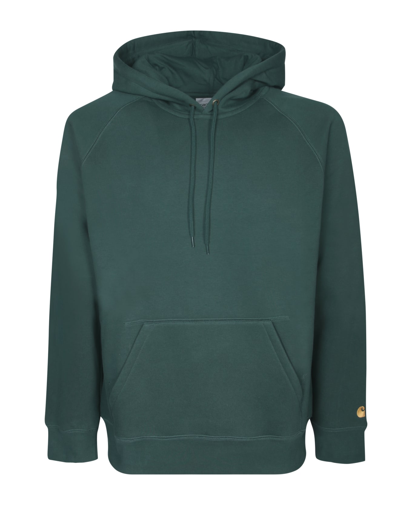 Carhartt Hooded Chase Sweat Dark Green - Green
