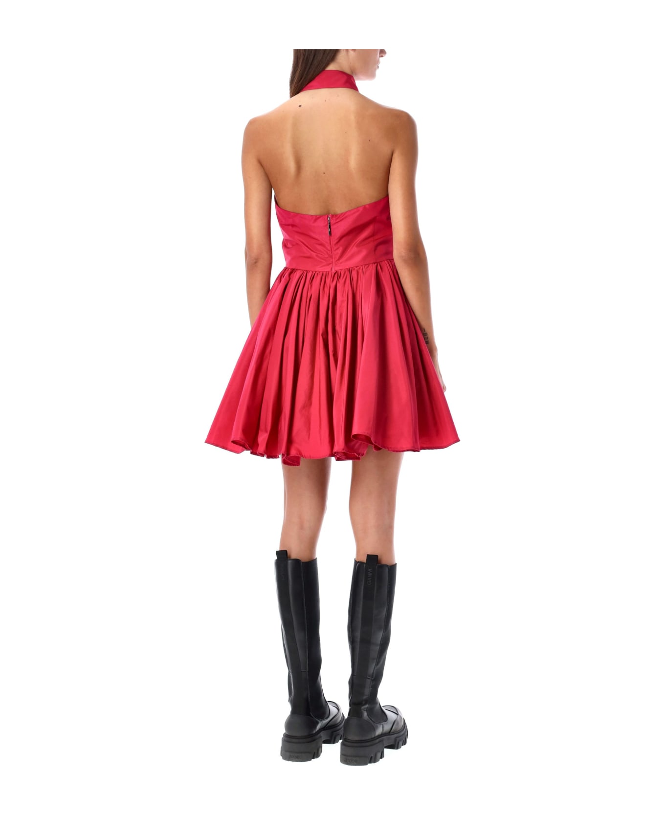 MSGM Ruffle Dress - PINK