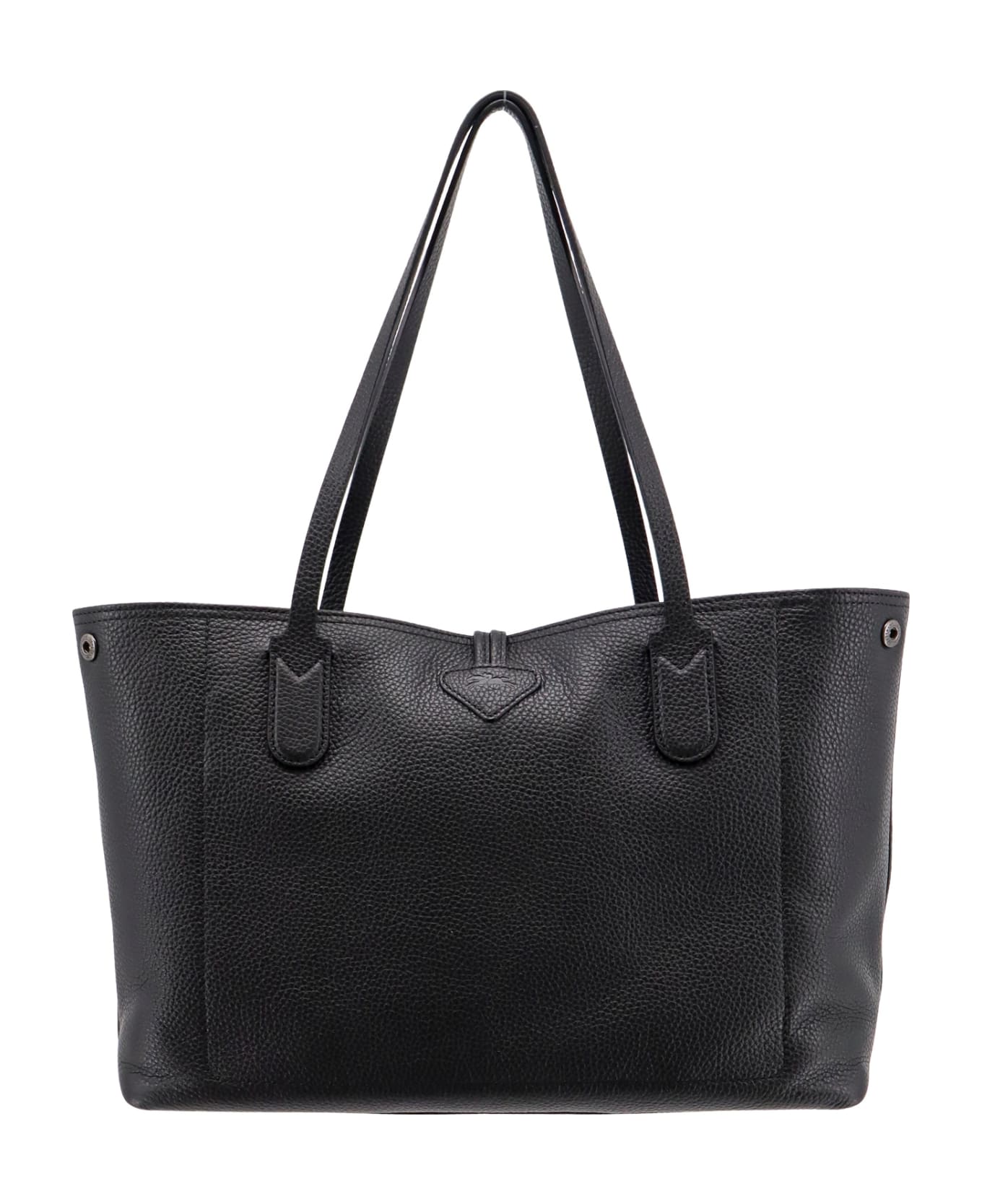 Longchamp Roseau Essential Shoulder Bag - Black トートバッグ