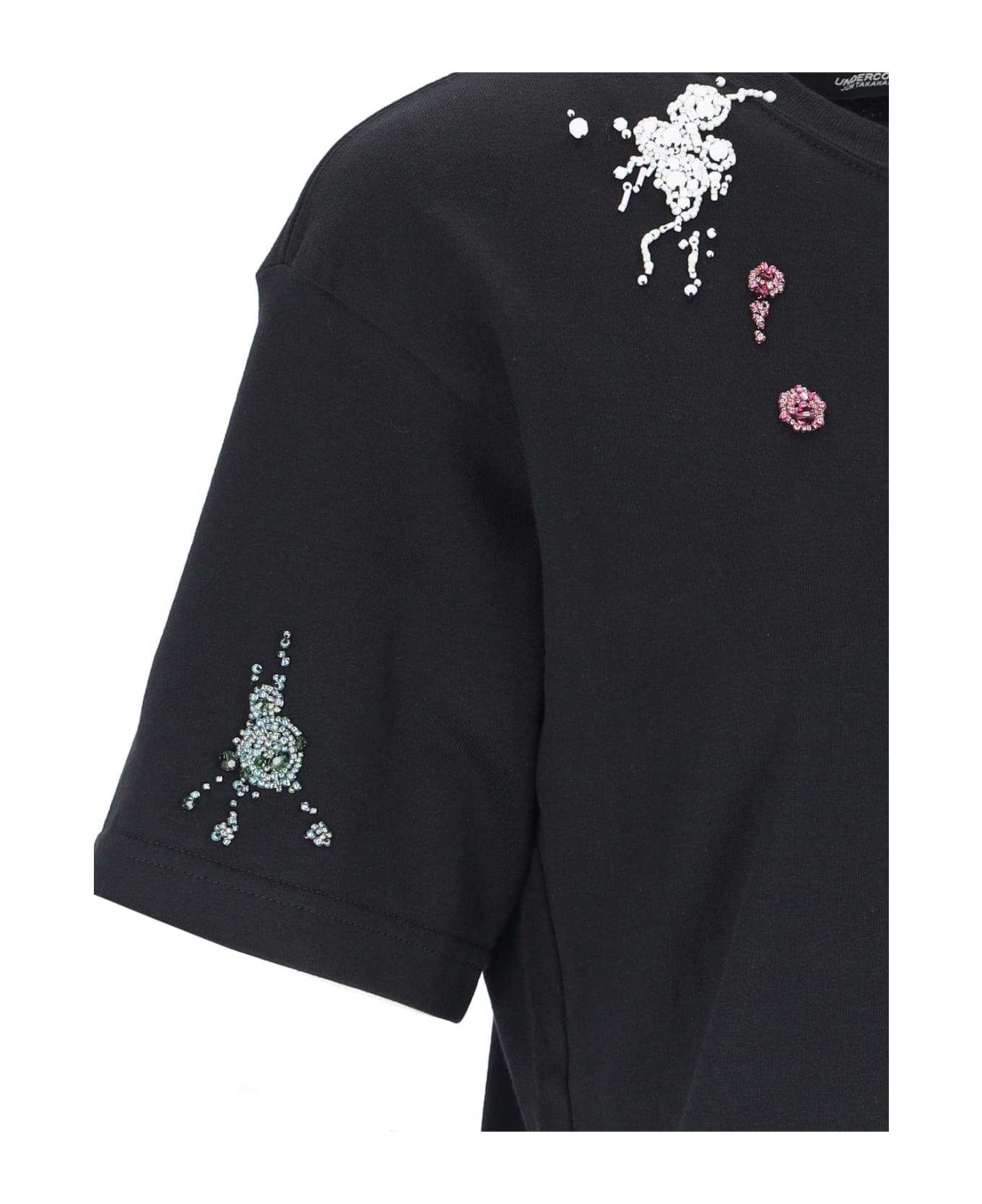 Undercover Jun Takahashi Embroidery Detail T-shirt - Black  