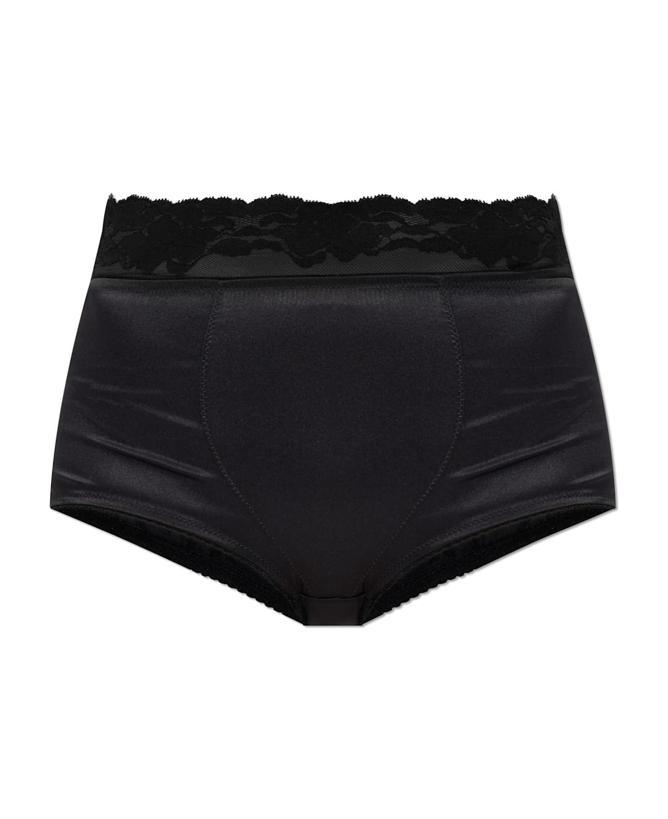 Dolce 
Gabbana Silk Panties - BLACK