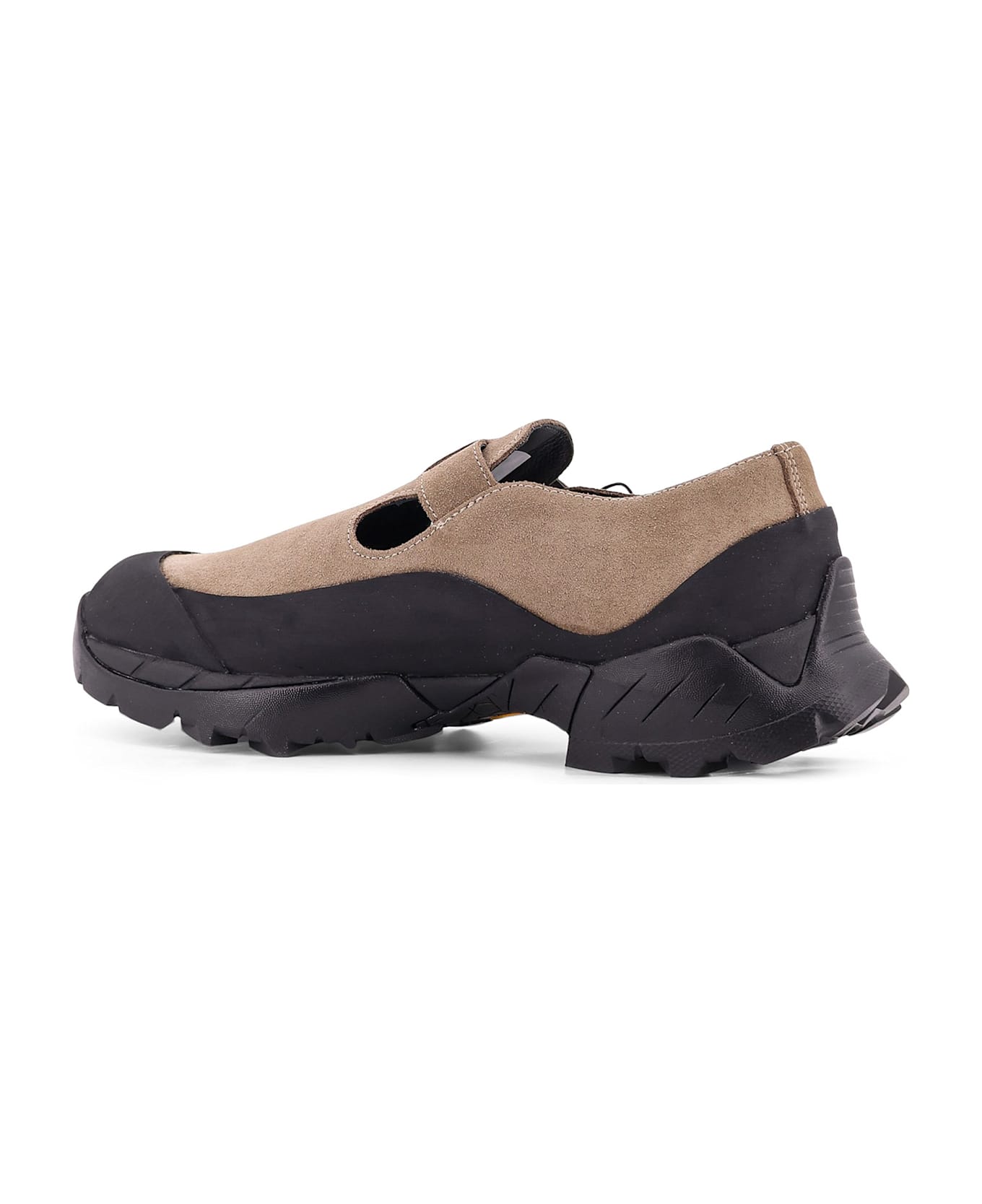 ROA Pala Suede Sneakers With Cut-out Detail