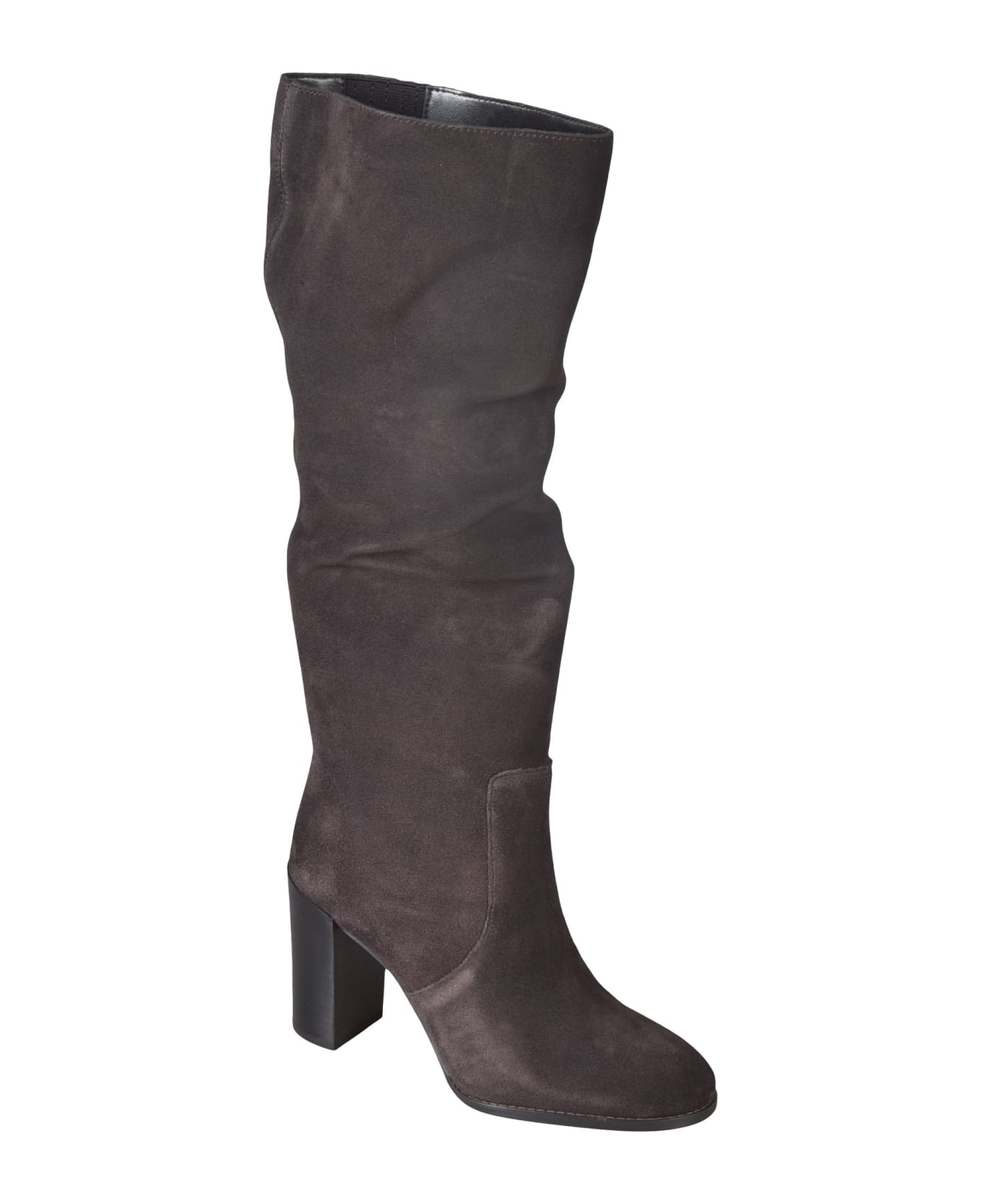 Michael Kors Luella Suede Knee High Boots - Chocolate