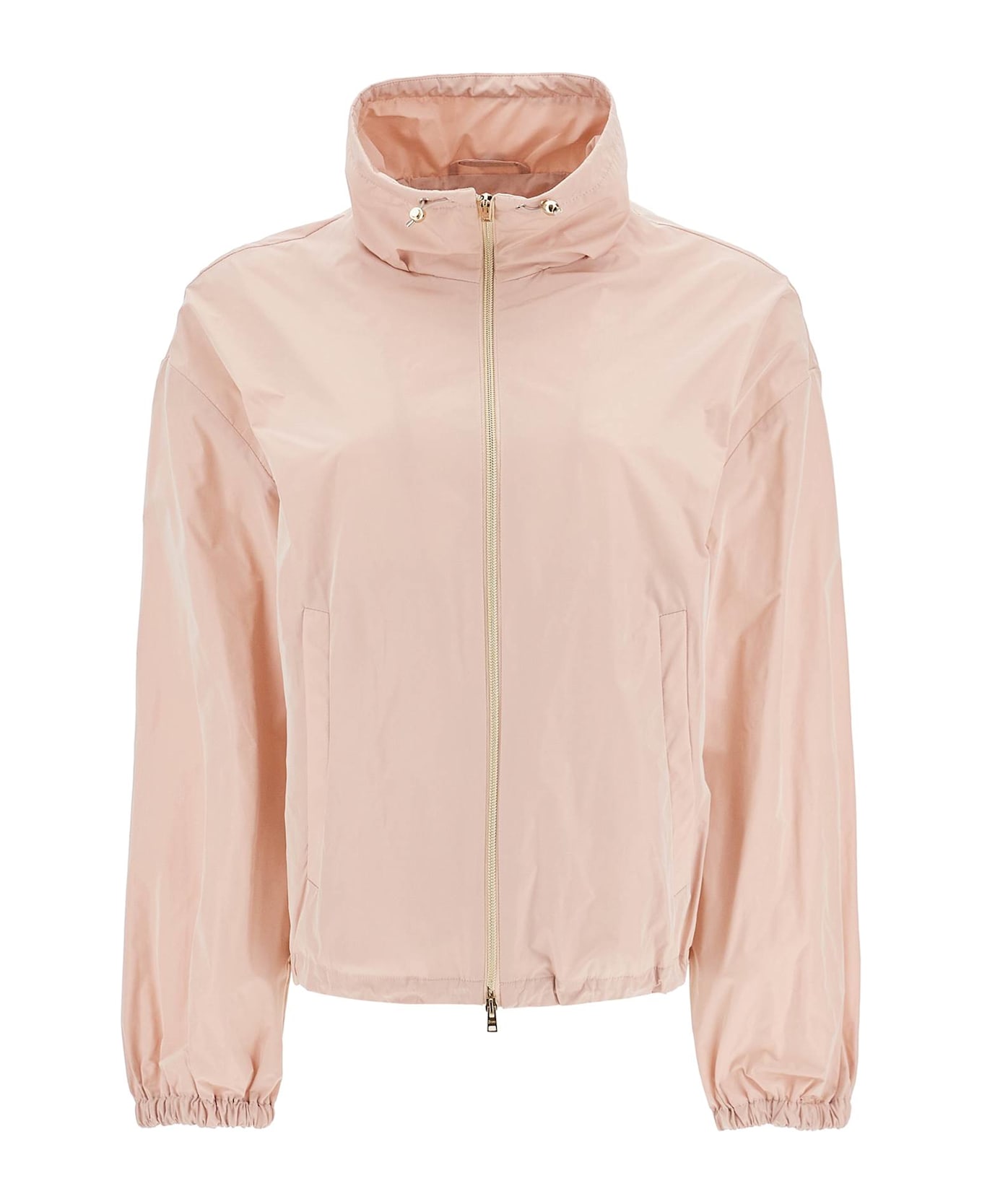 Herno Short Pink Techno Taffeta Jacket Made In Italy - PINK