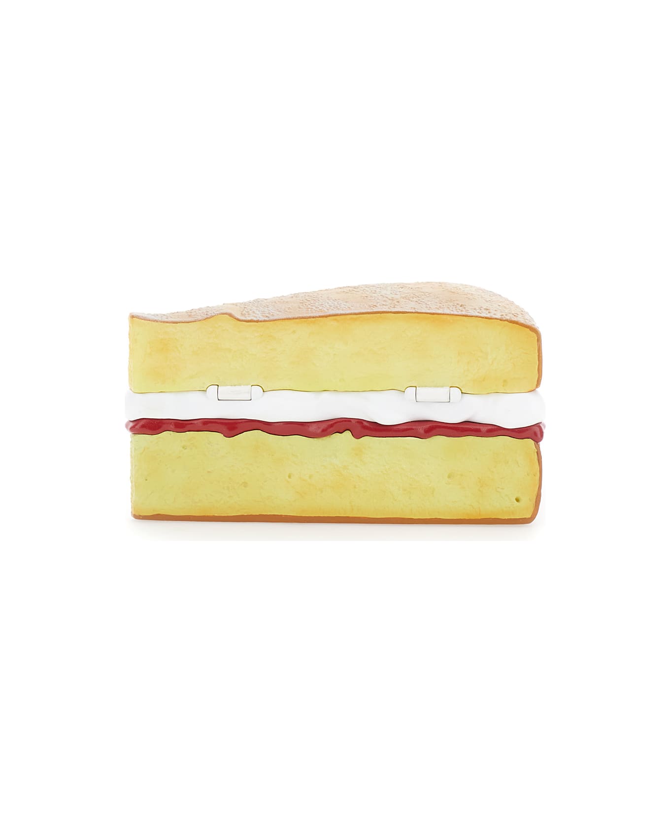 J.W. Anderson 
victoria Sponge
 Multicolor Clutch With Magnetic Closure In Resin Woman - Multicolor