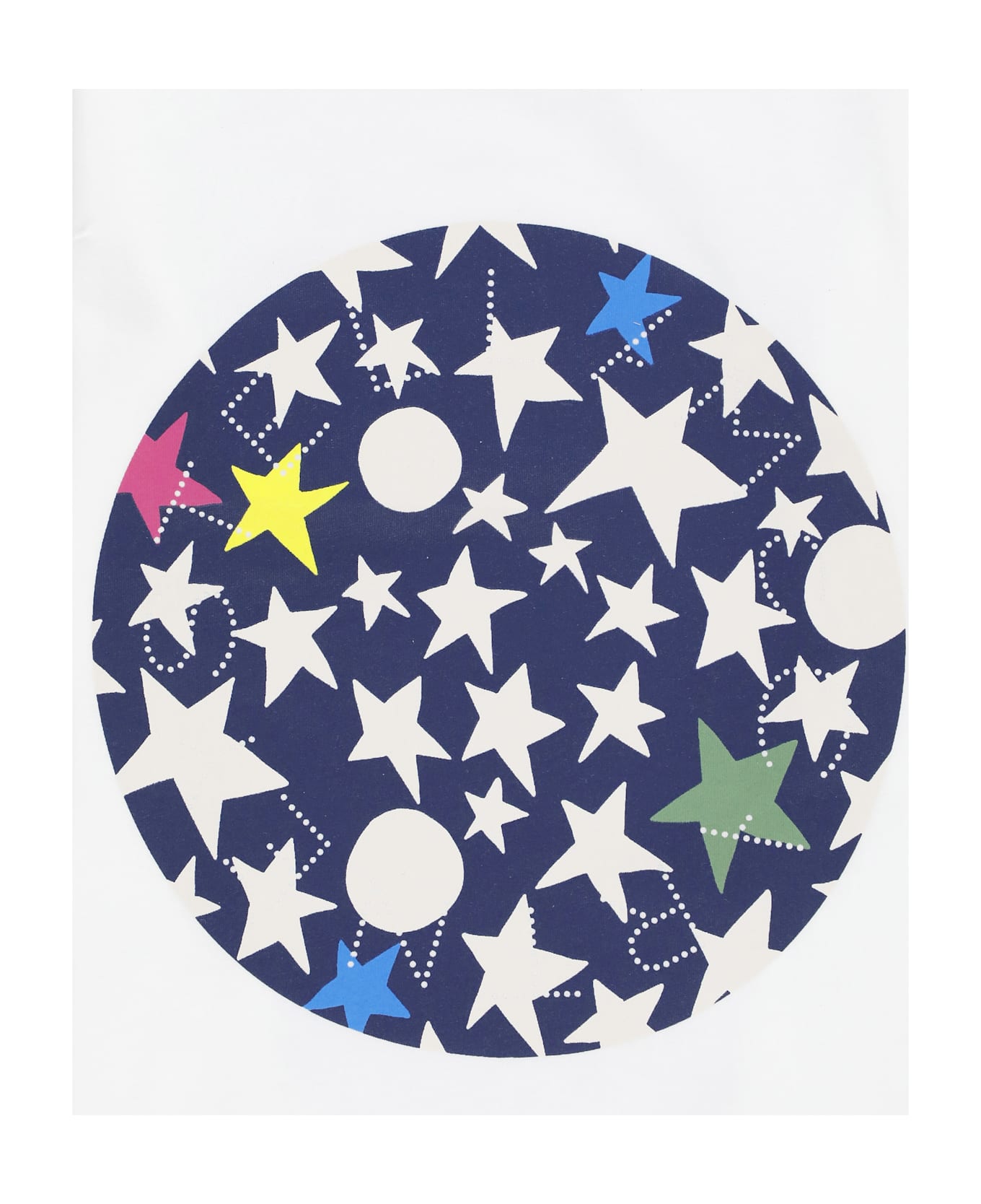 Stella McCartney T-shirt With Logo - Ivory