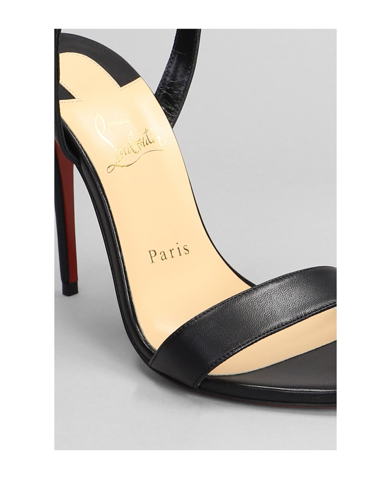 Christian Louboutin Loubigirl 100 Sandals - black