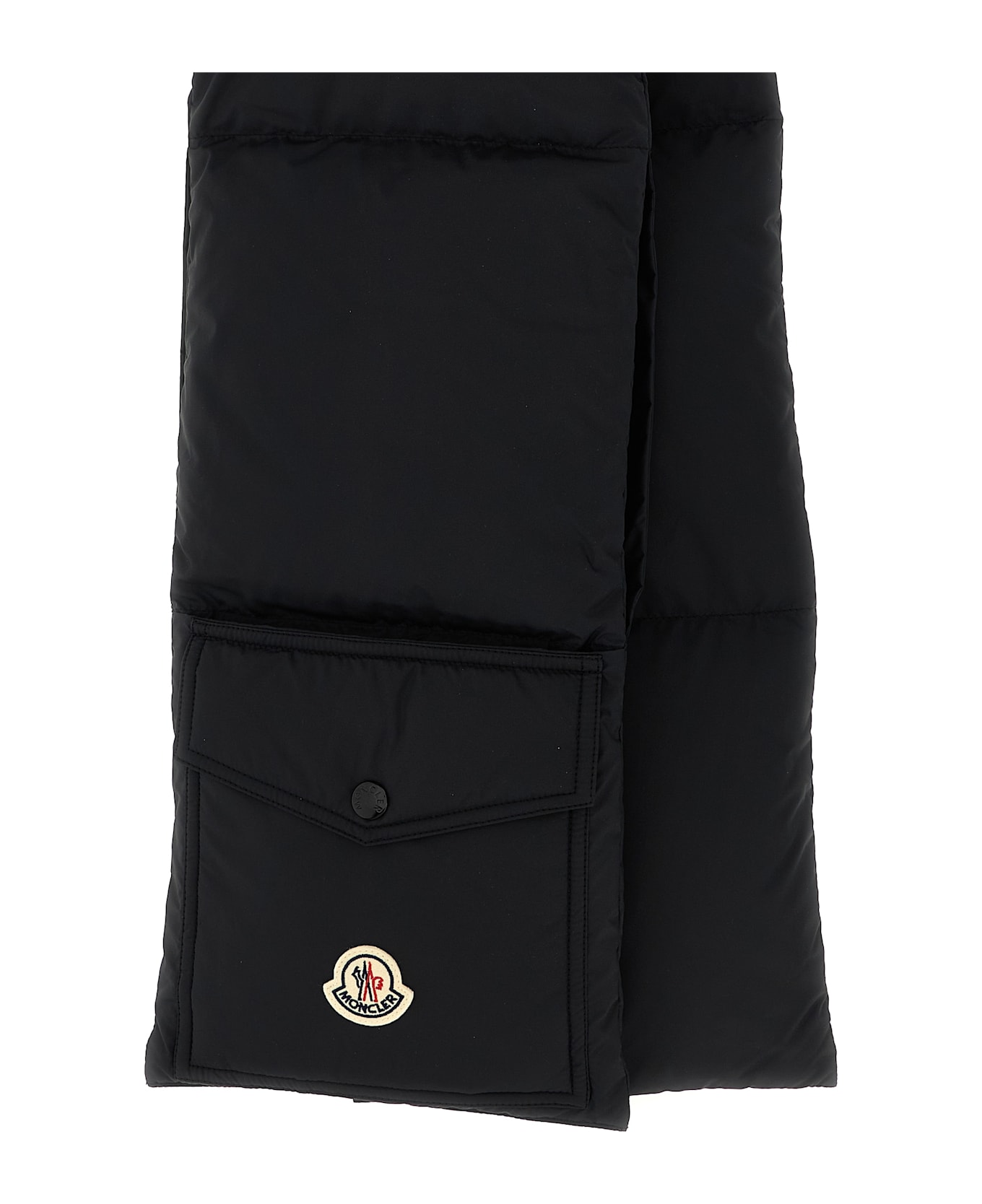 Moncler Padded Scarf - Black  