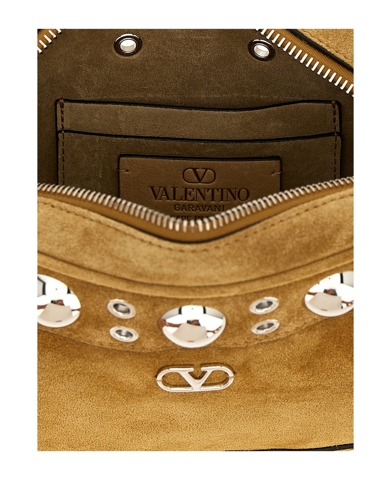 Valentino Garavani 
nellcôte
 Shoulder Bag - Beige