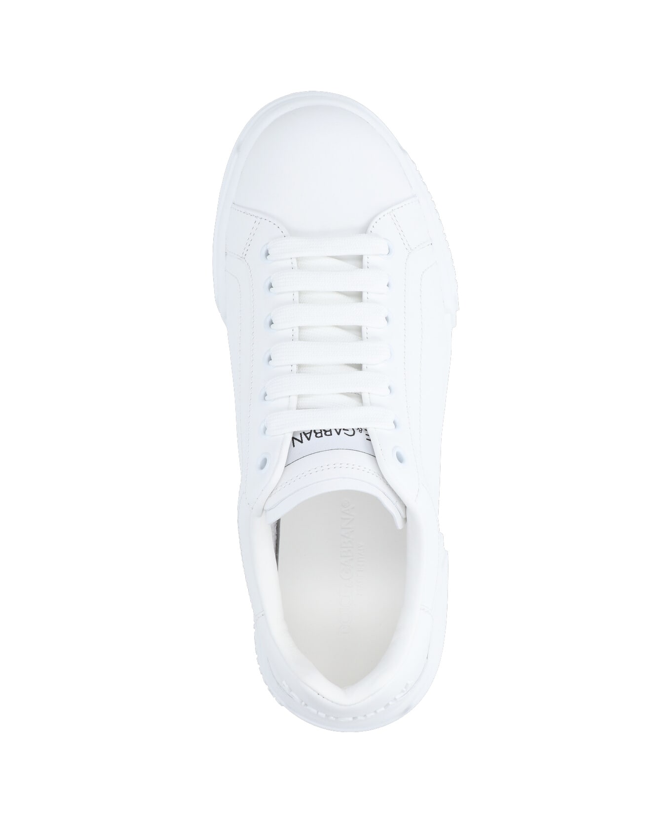 Dolce & Gabbana 'portofino Vintage' Sneakers - White