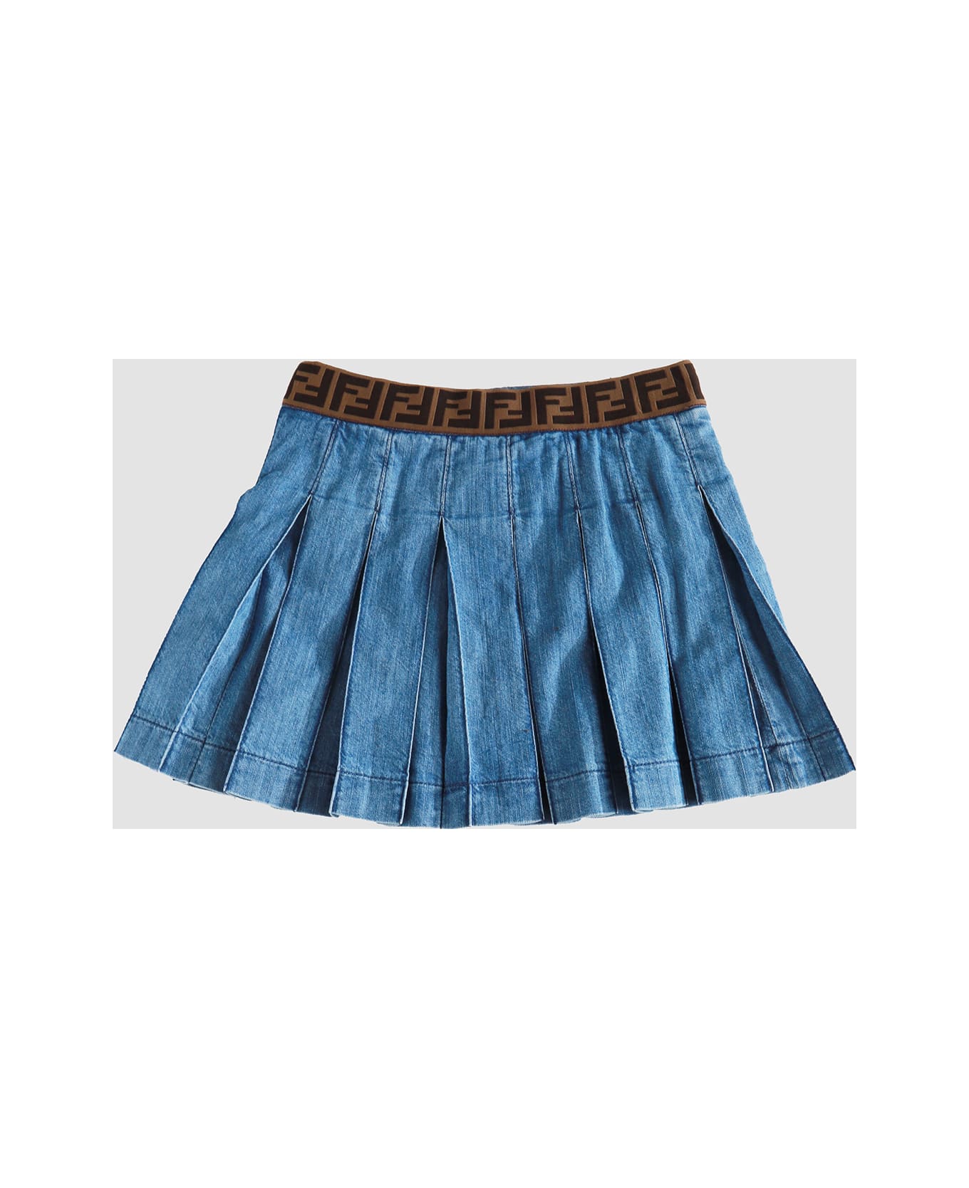 Fendi Denim Mini Skirt