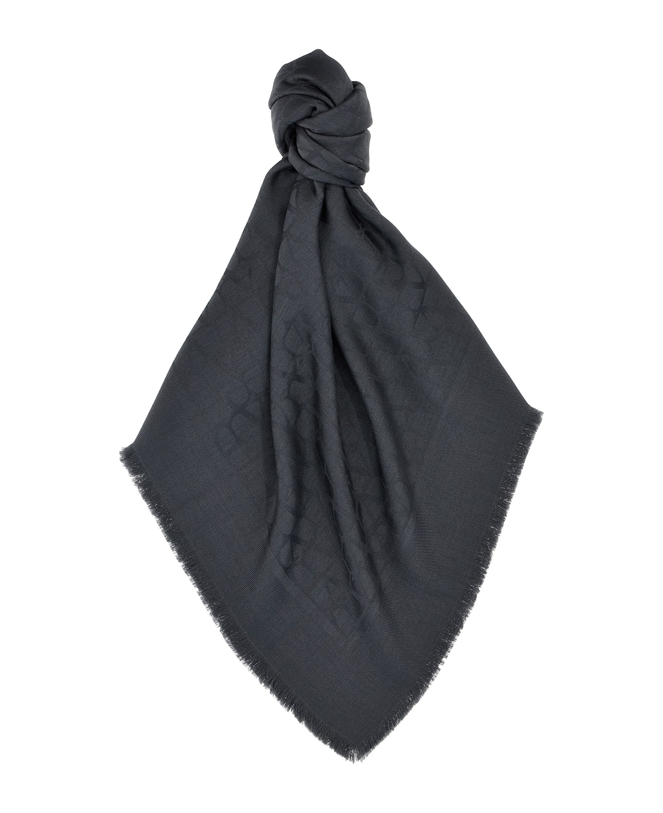 Valentino Garavani 'toile Iconographe' Shawl - Gray