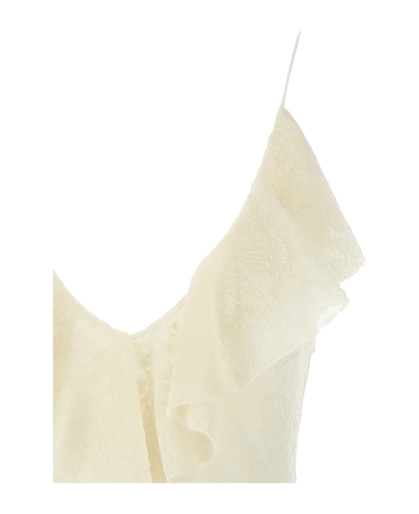 Philosophy di Lorenzo Serafini Lace Bodysuit - Avorio