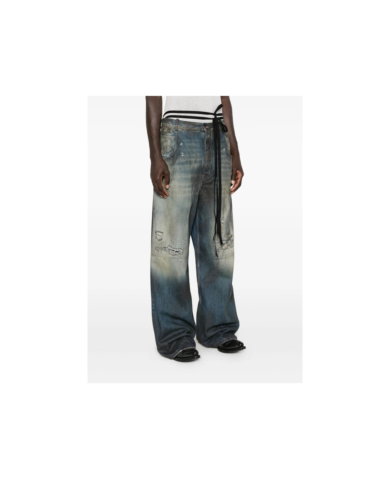 Ann Demeulemeester Pant - BLUE