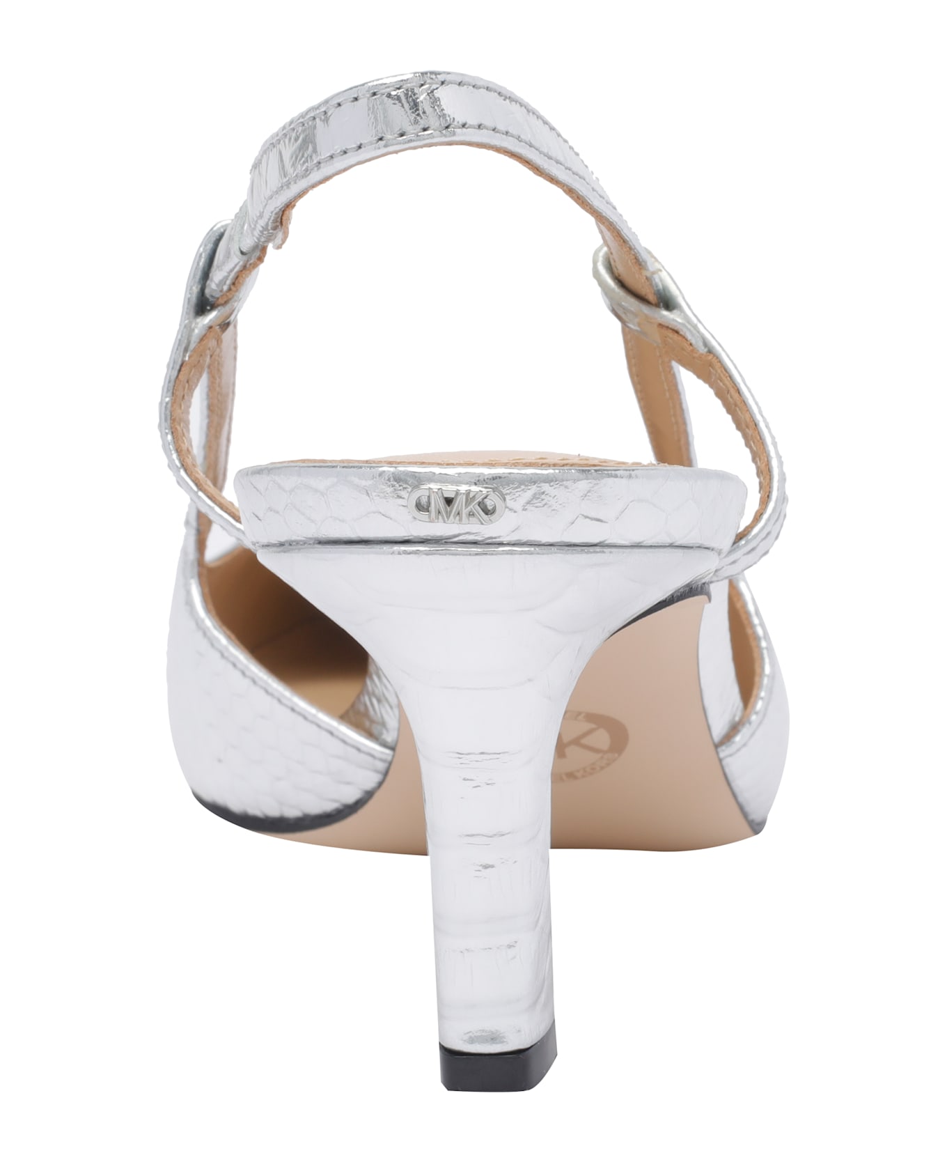 MICHAEL Michael Kors Alora Slingback - Silver