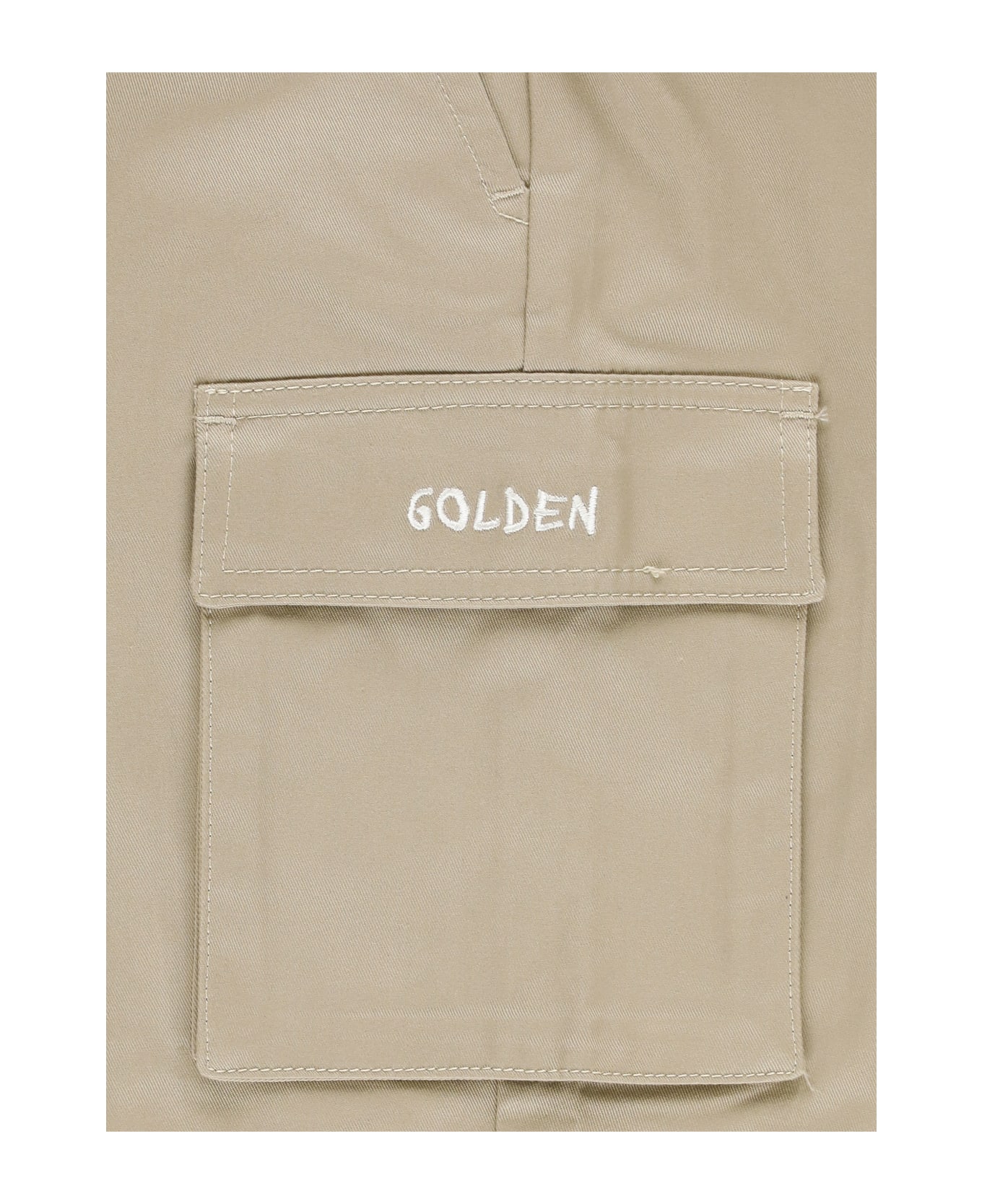 Golden Goose Journey Boy's Cargo Pants - Beige